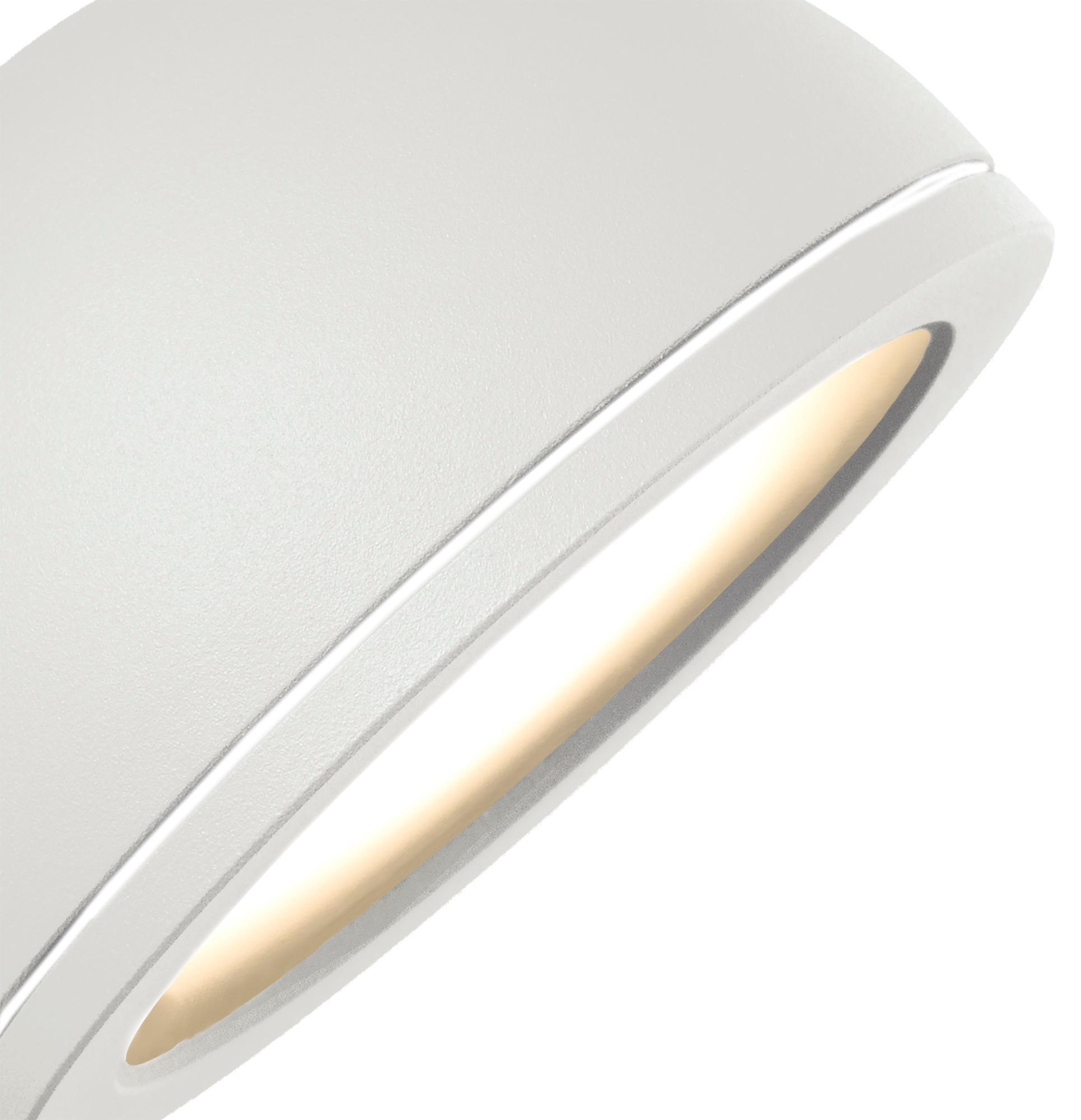 Everest Wall Lamp, 1 x GX53 (Max 10W, Not Included), IP54, White, 2yrs Warranty