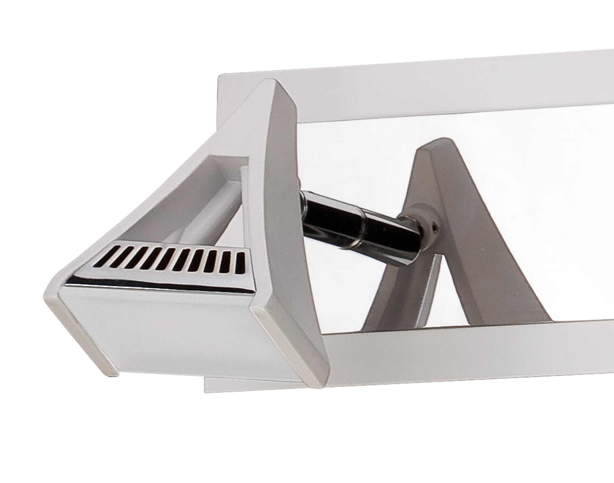 Filippo Linear Spot Light 4 Light LED 20W 3000K, 1750lm, Matt White/Polished Chrome, 3yrs Warranty