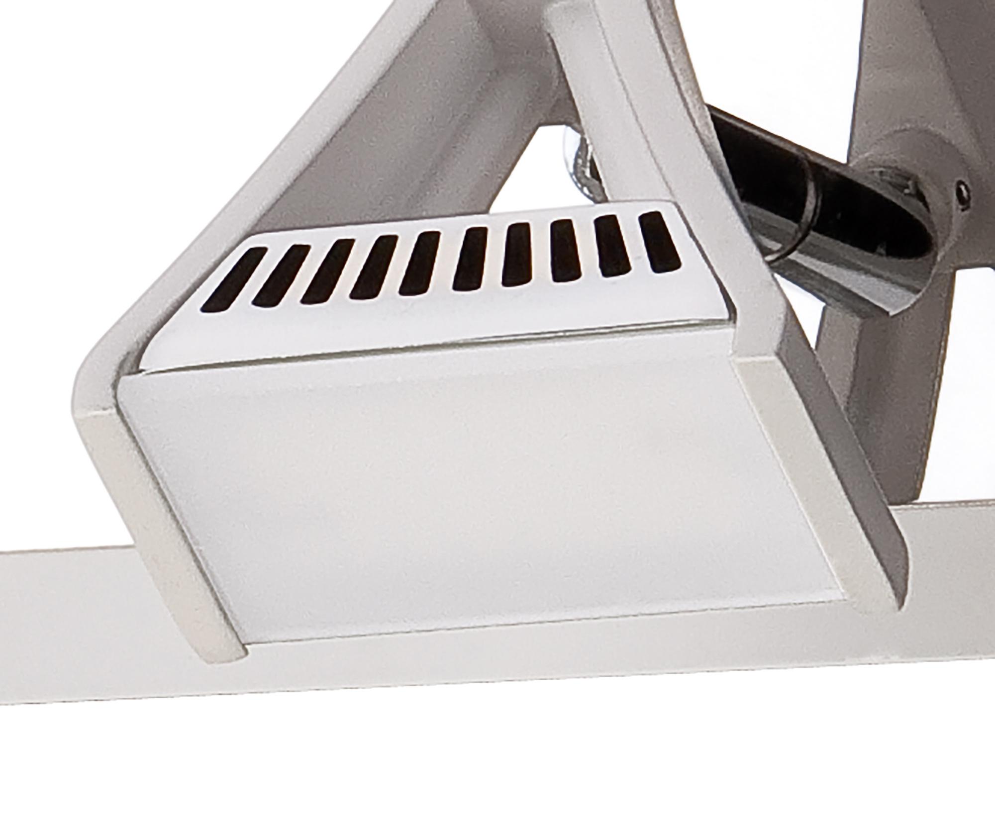 Filippo Linear Spot Light 4 Light LED 20W 3000K, 1750lm, Matt White/Polished Chrome, 3yrs Warranty