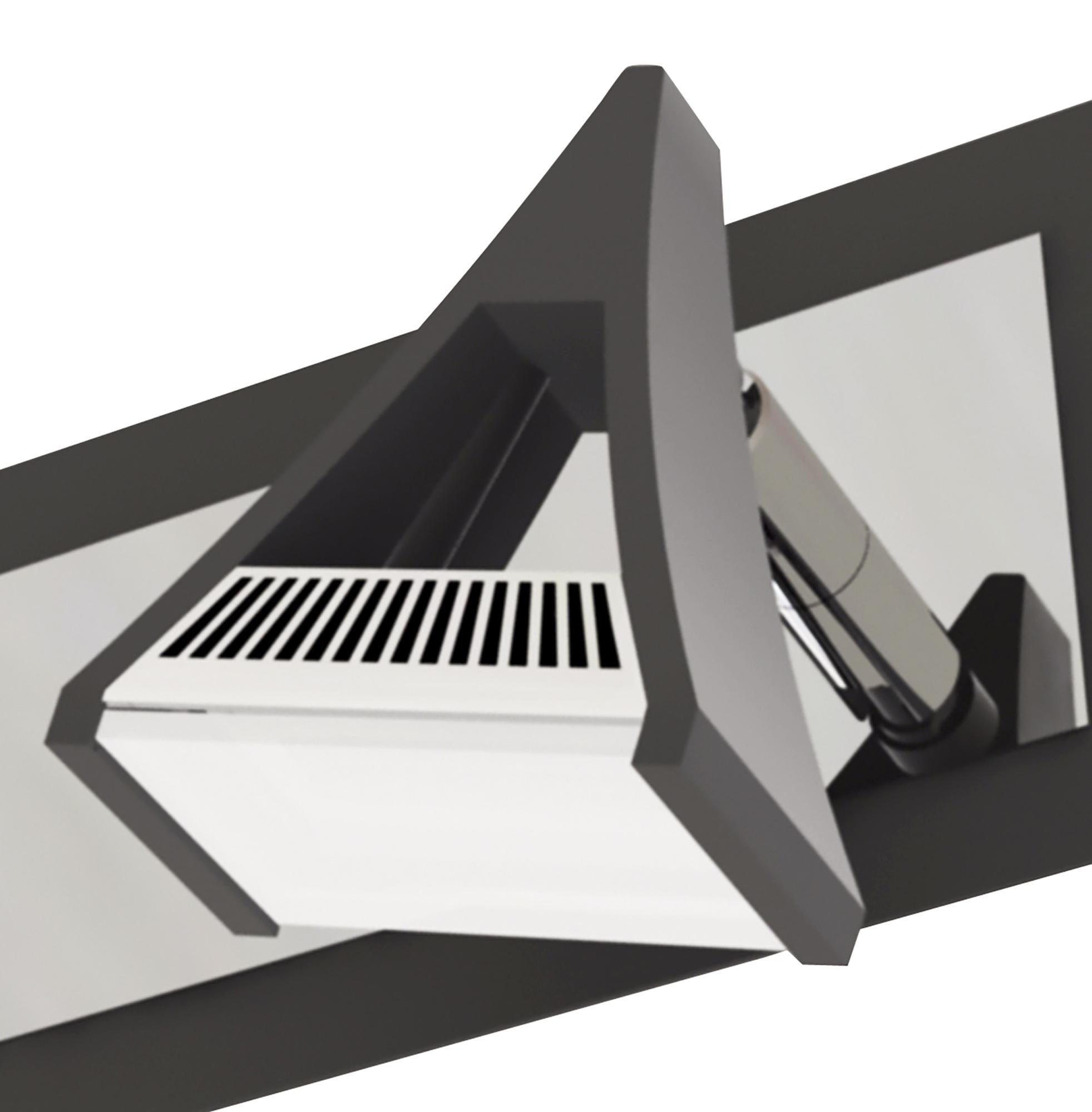 Filippo Linear Spot Light 2 Light LED 10W 3000K, 900lm, Matt Black/Polished Chrome, 3yrs Warranty