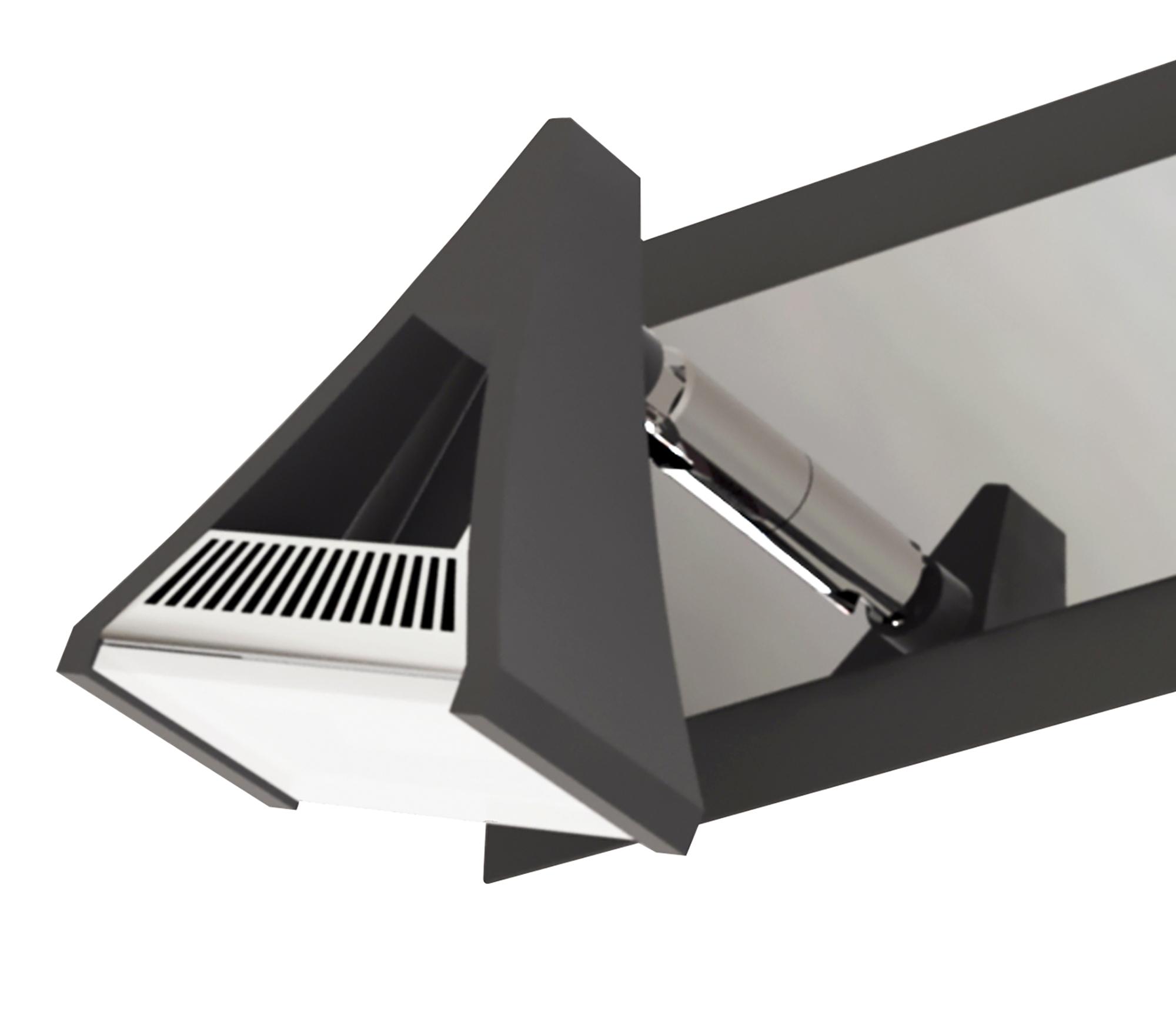 Filippo Linear Spot Light 2 Light LED 10W 3000K, 900lm, Matt Black/Polished Chrome, 3yrs Warranty