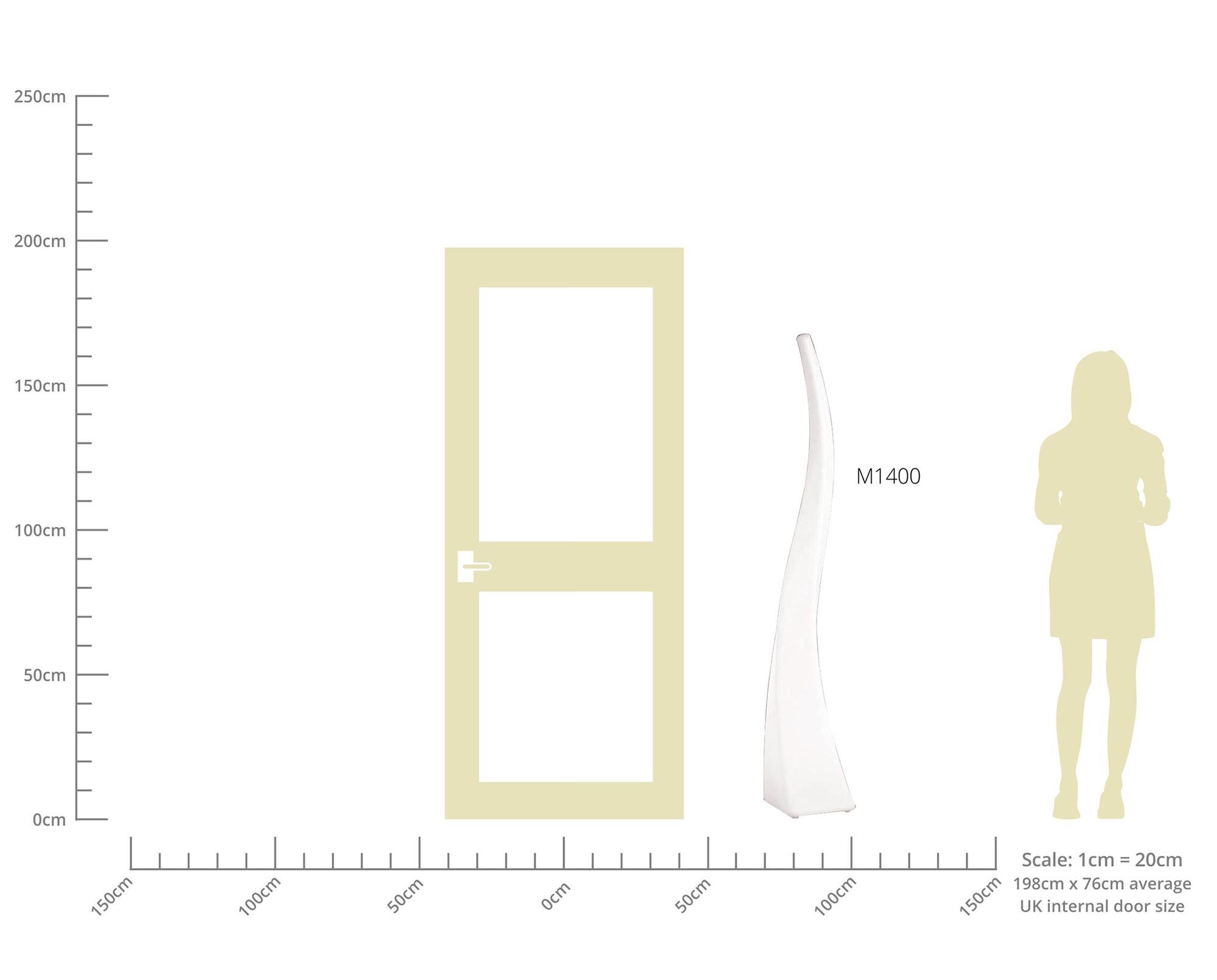Flame Floor Lamp 4+1 Light GU10/E27 Outdoor IP44, Opal White