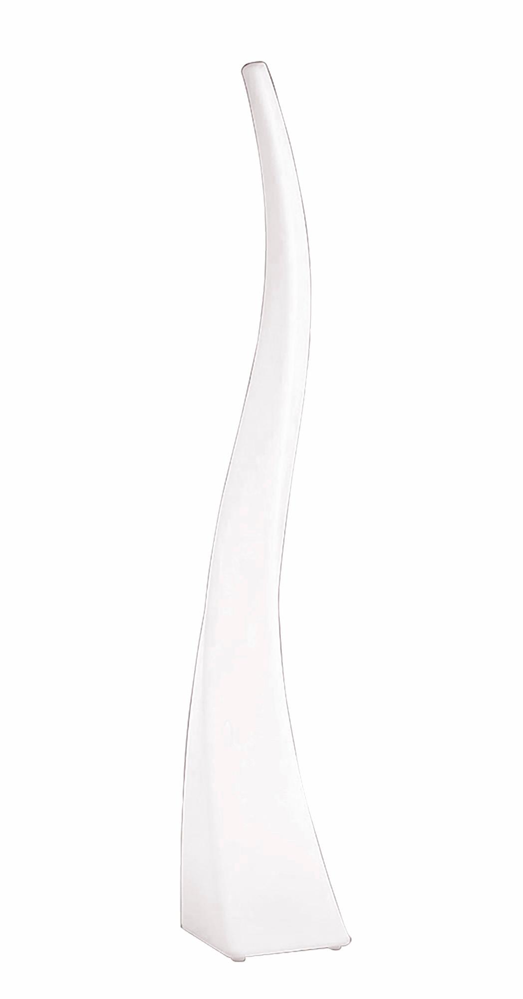Flame Floor Lamp 4+1 Light GU10/E27 Outdoor IP44, Opal White