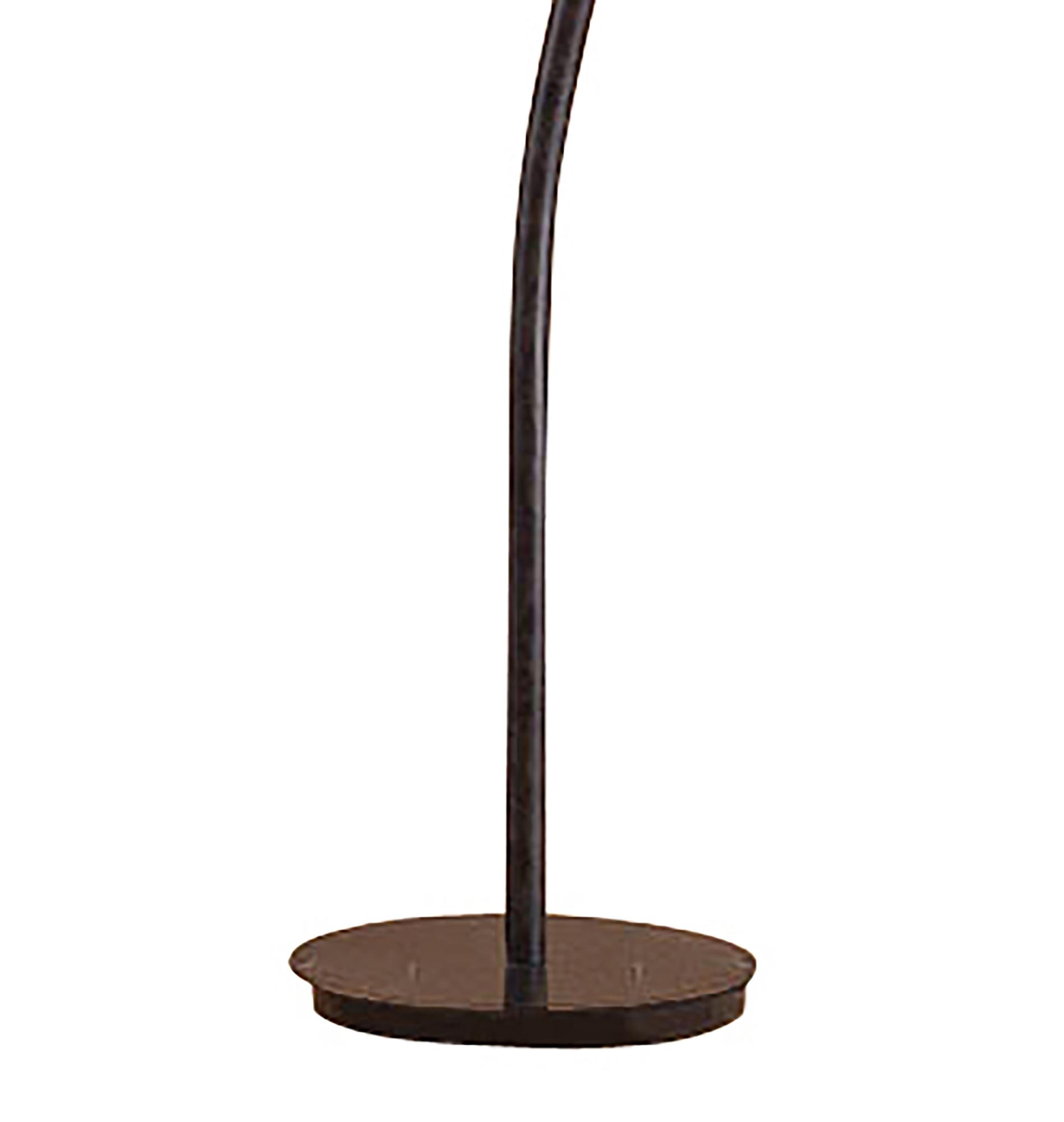 Forest Floor Lamp 4 Light G9, Brown/Black Oxide, NOT LED/CFL Compatible