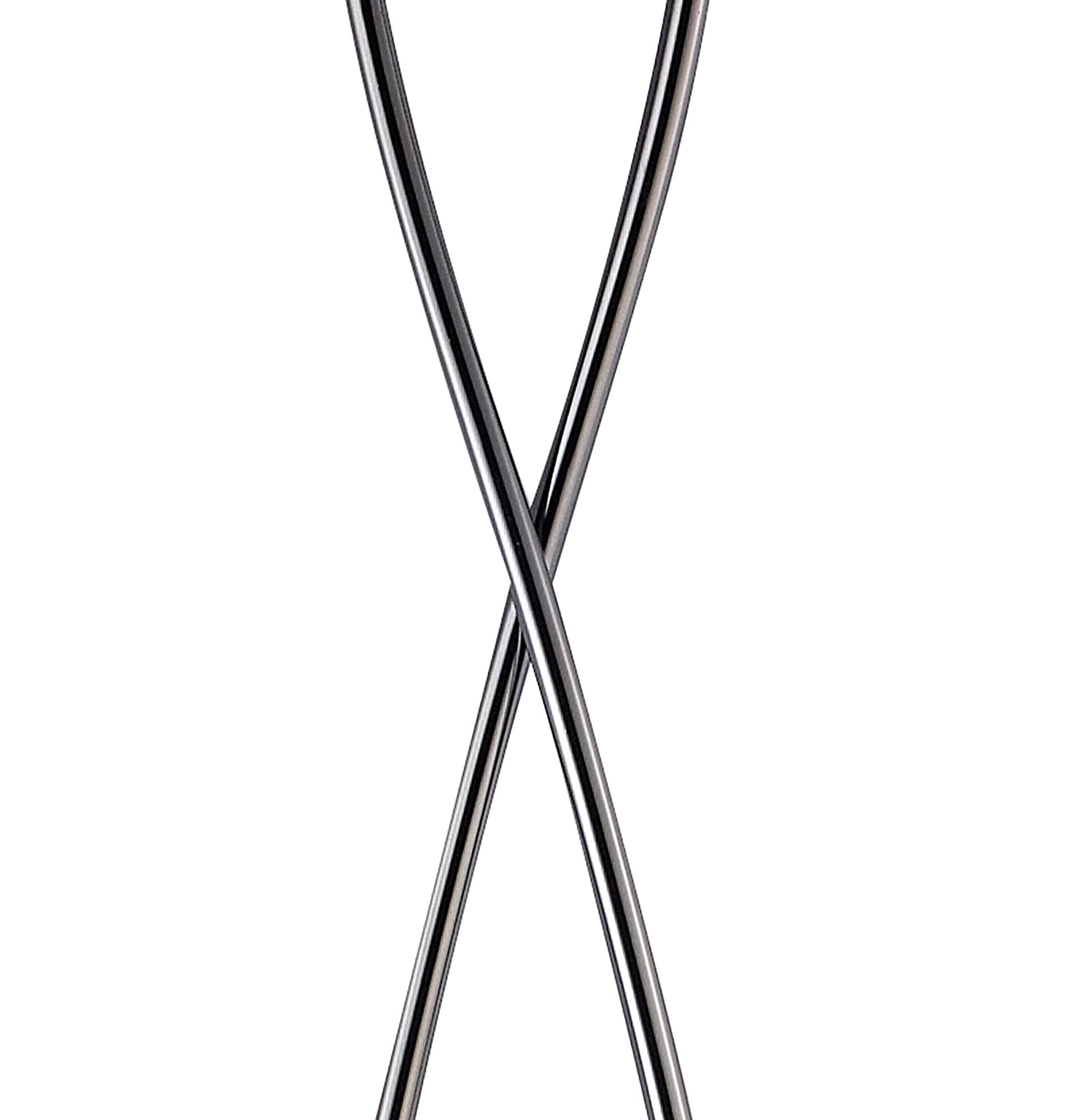 Fragma Floor Lamp 4 Light G9, Black Chrome, NOT LED/CFL Compatible