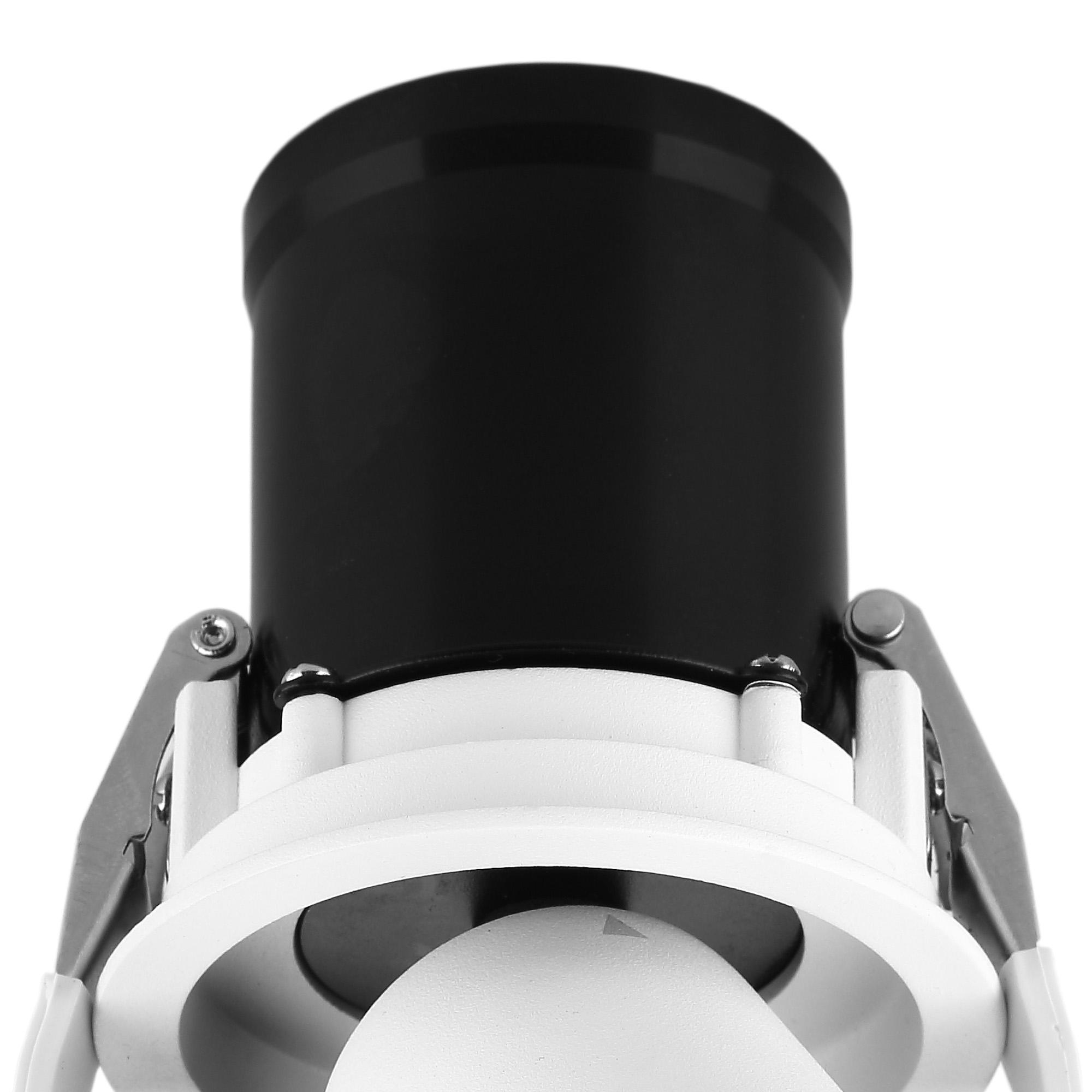 Garda Retractable Recessed Swivel Spotlight