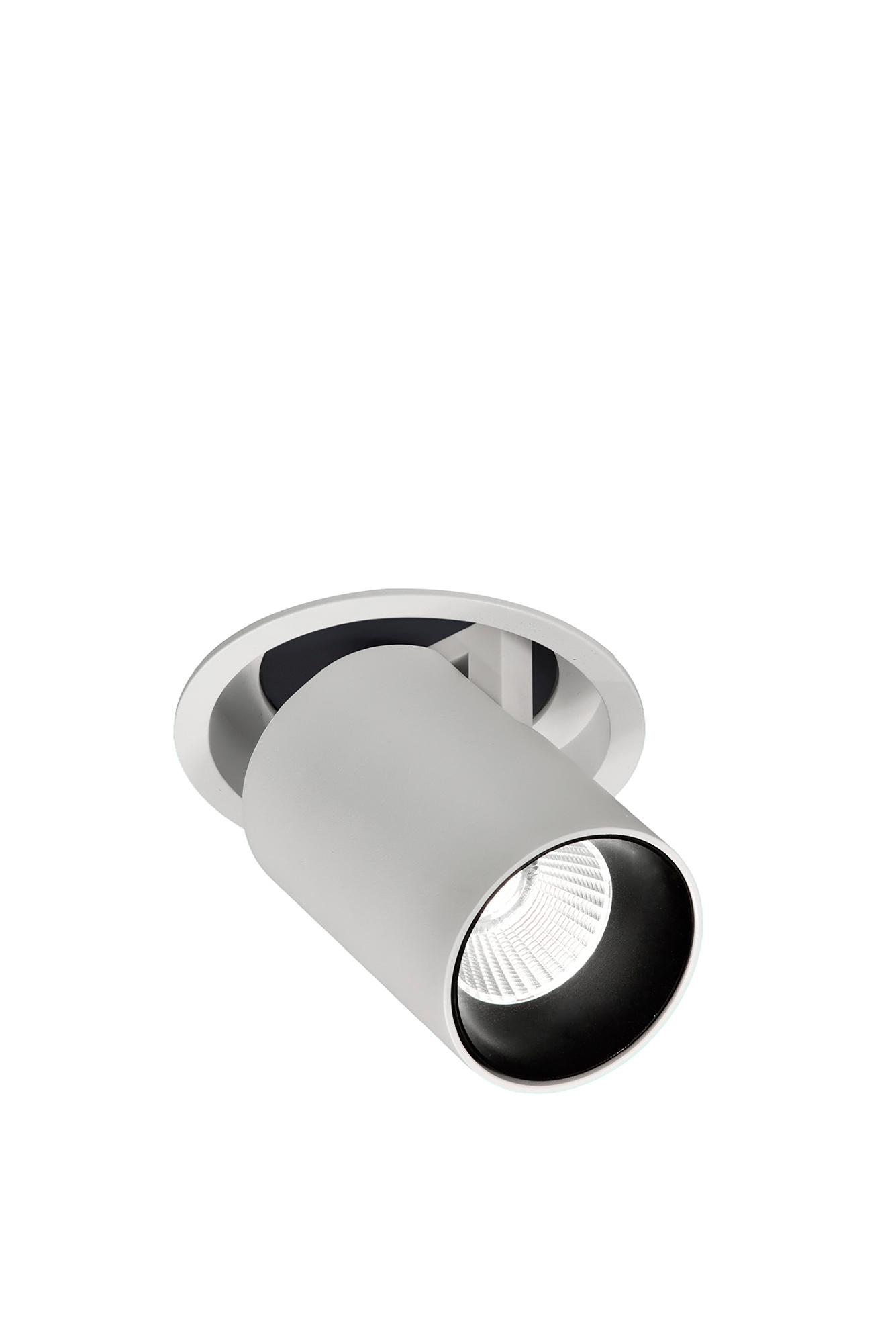 Garda Retractable Recessed Swivel Spotlight