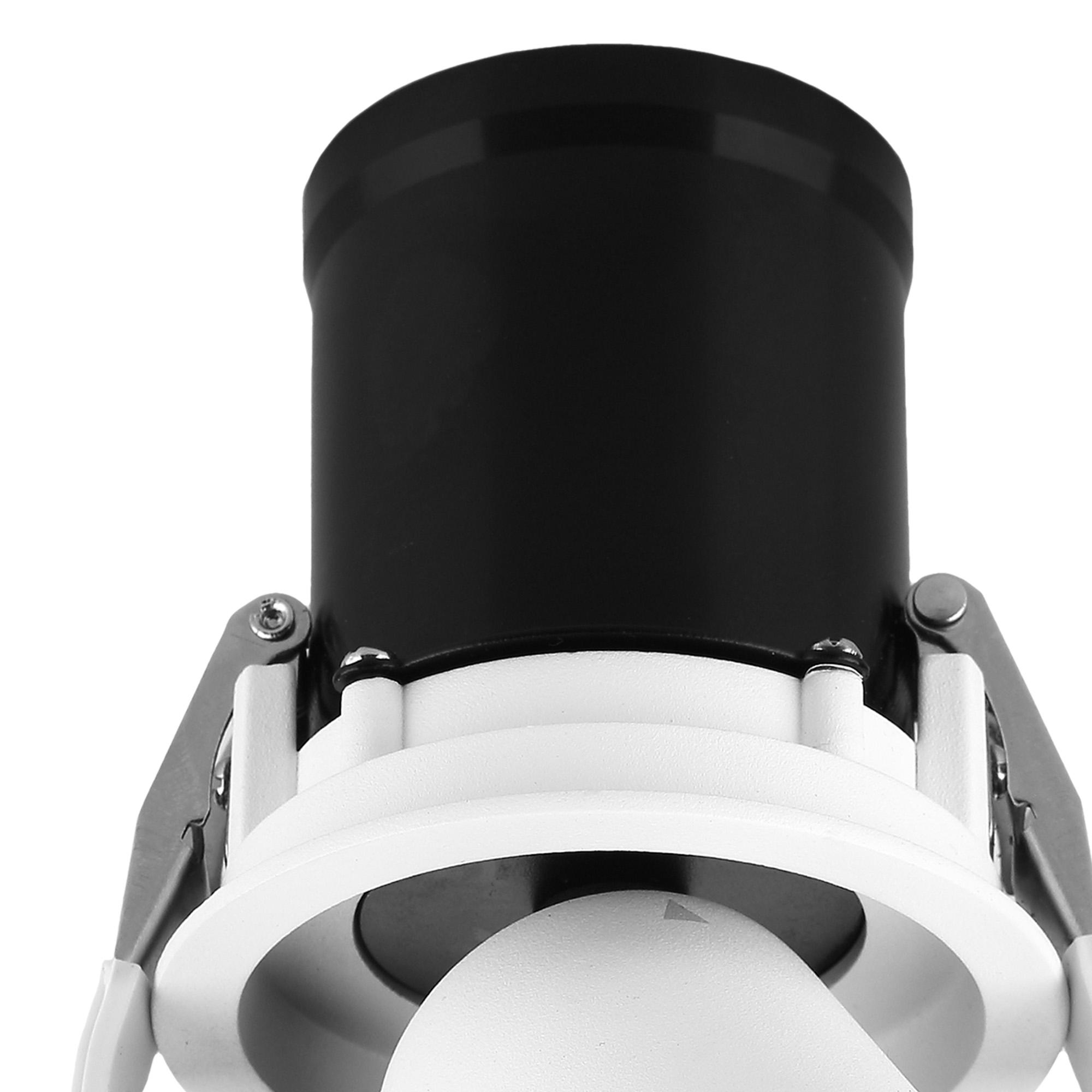 Garda Retractable Recessed Swivel Spotlight