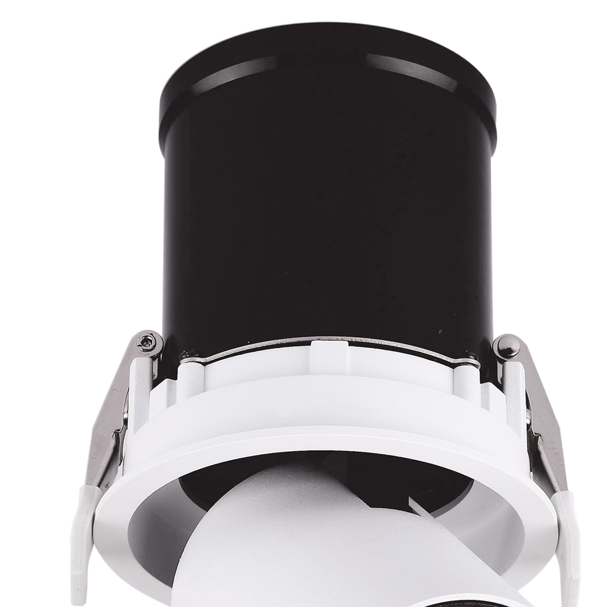 Garda Retractable Recessed Swivel Spotlight