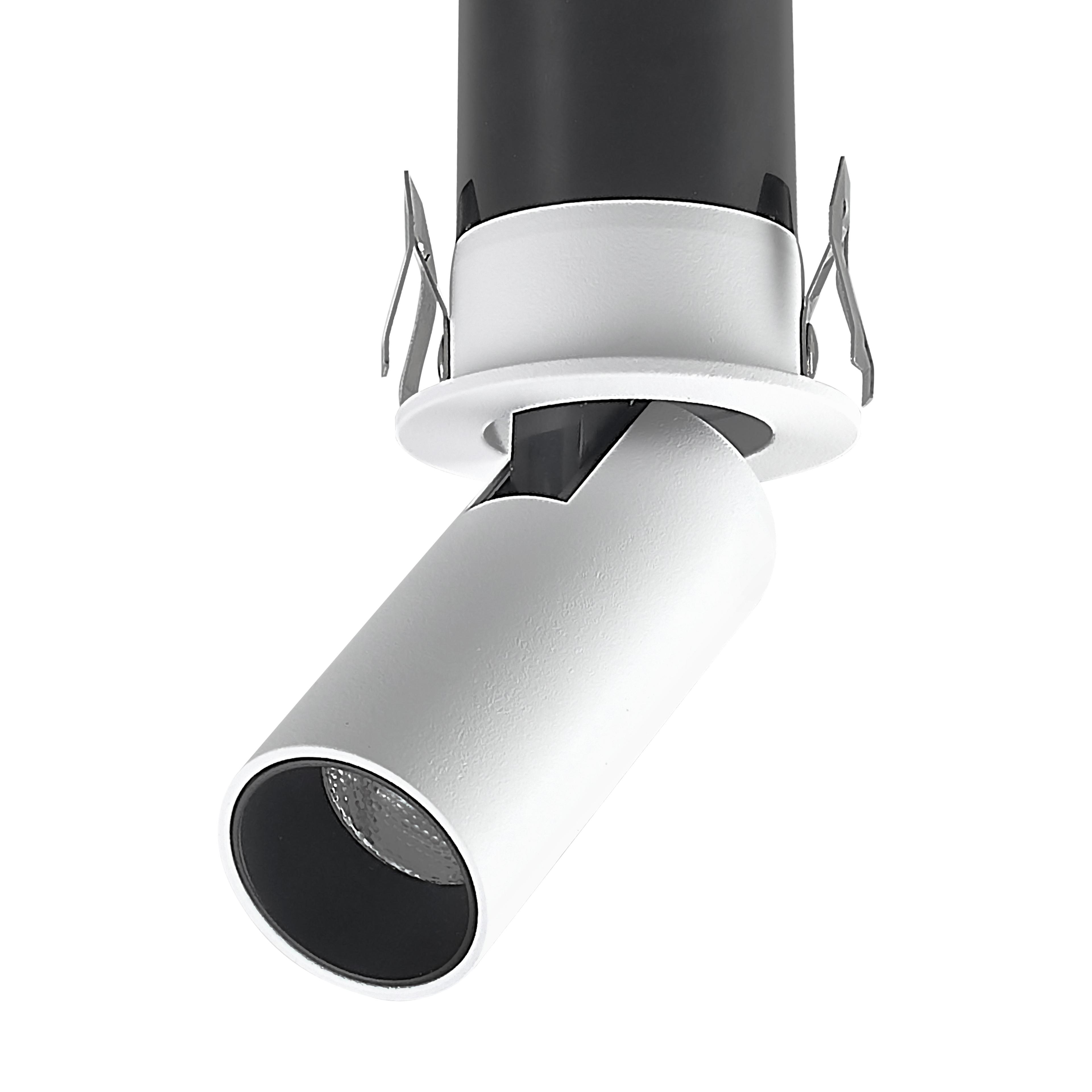 Garda Mini Retractable Recessed Swivel Spotlight