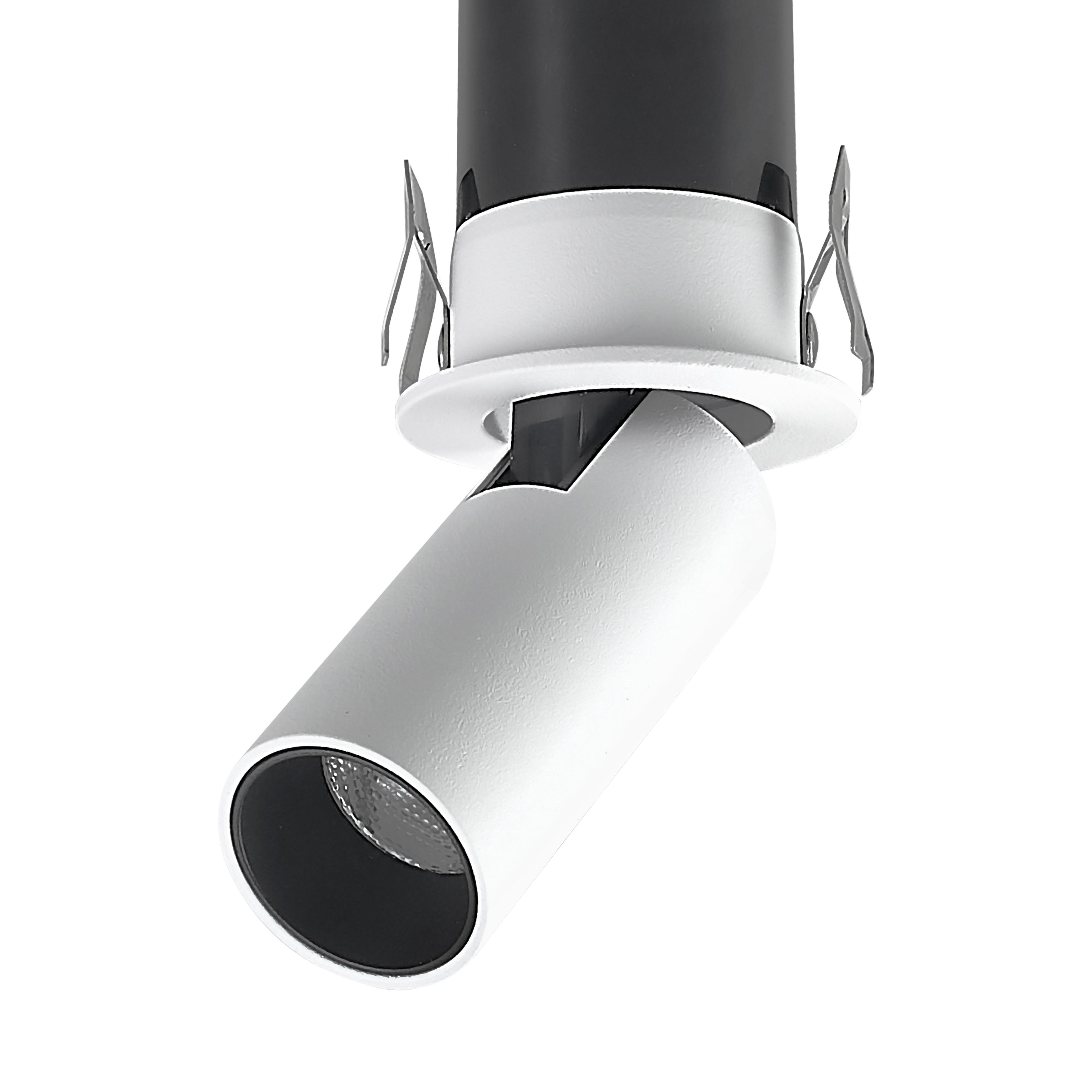 Garda Mini Retractable Recessed Swivel Spotlight