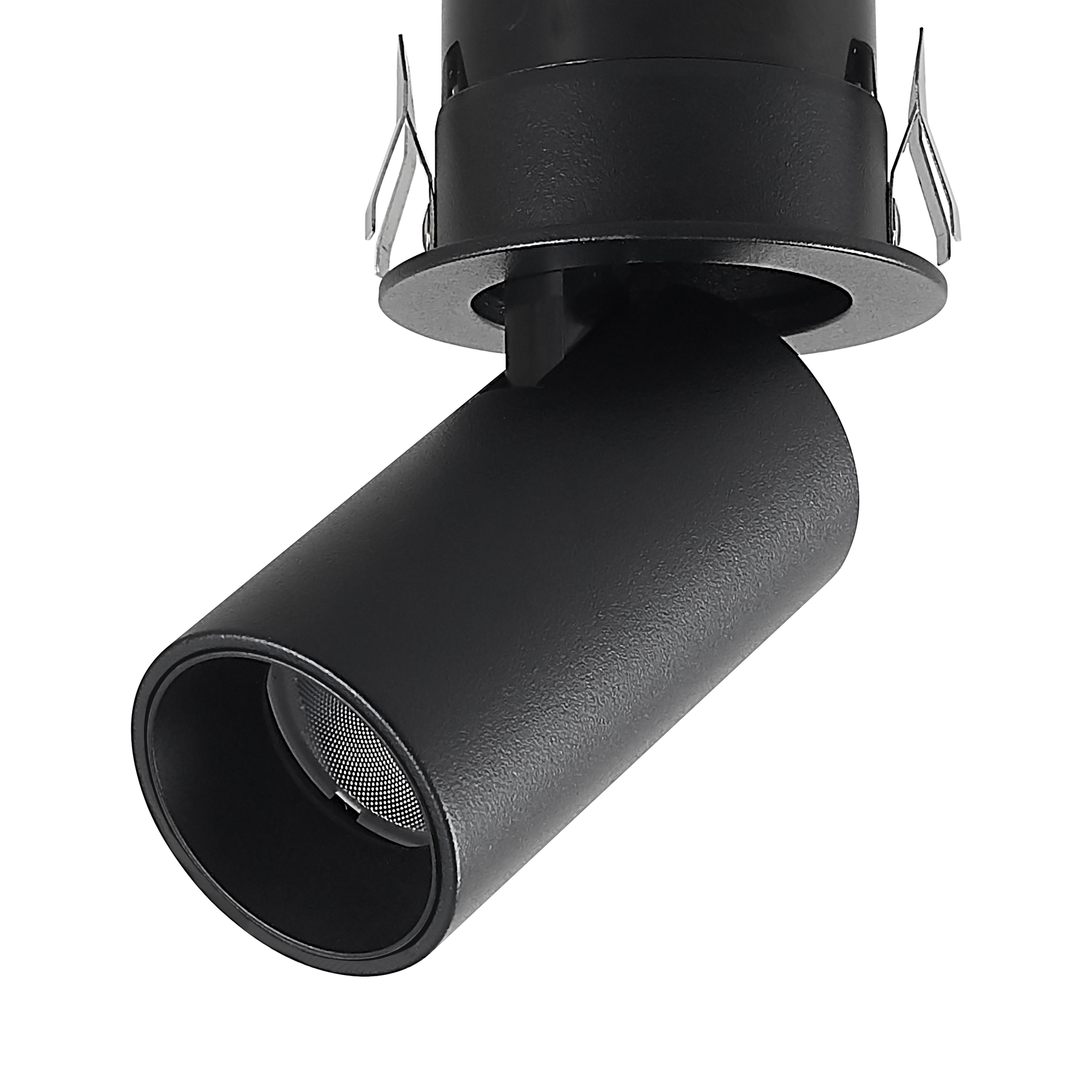 Garda Mini Retractable Recessed Swivel Spotlight