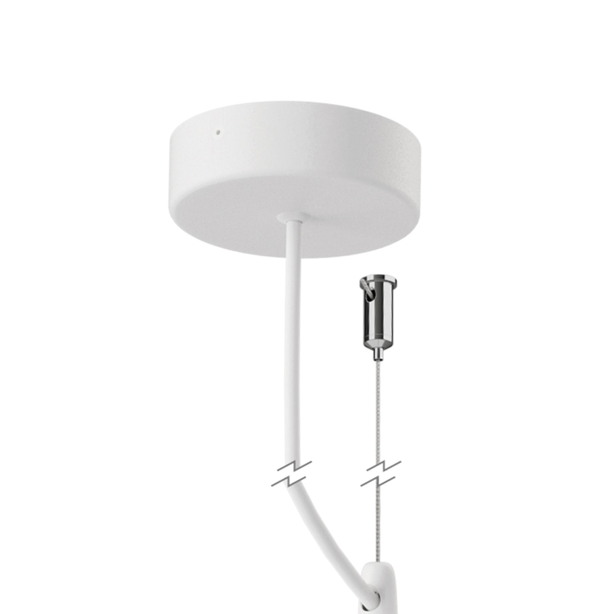 Hanok Side Cover With AC Wire/Rosette, White