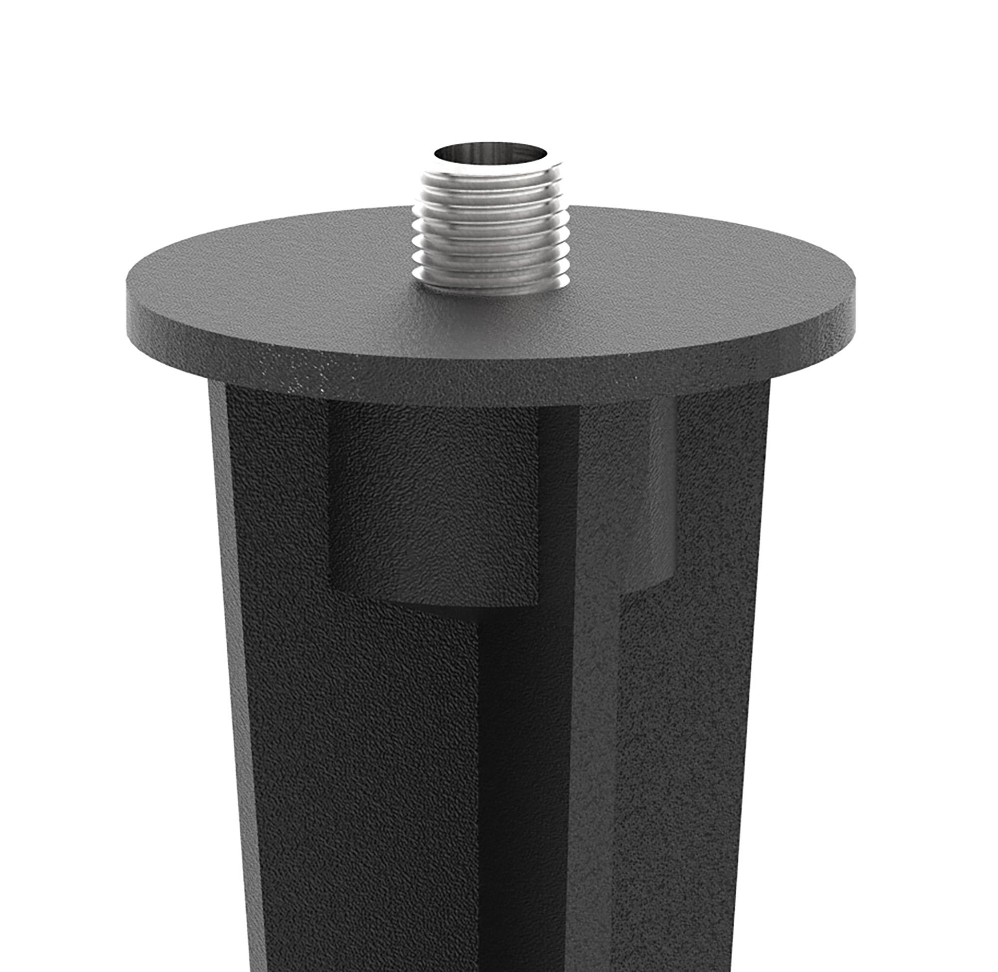 Ground Spike Large 60 x 260mm, Aluminium Black