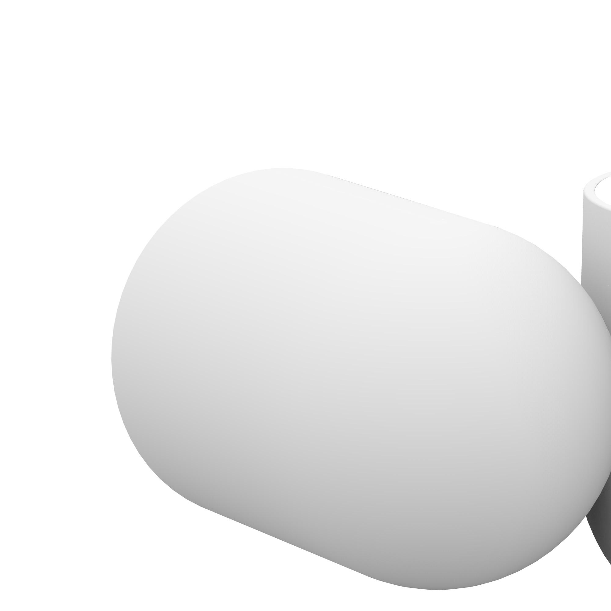 Ios Adjustable Spotlight Wall Lamp,1 x GU10,White