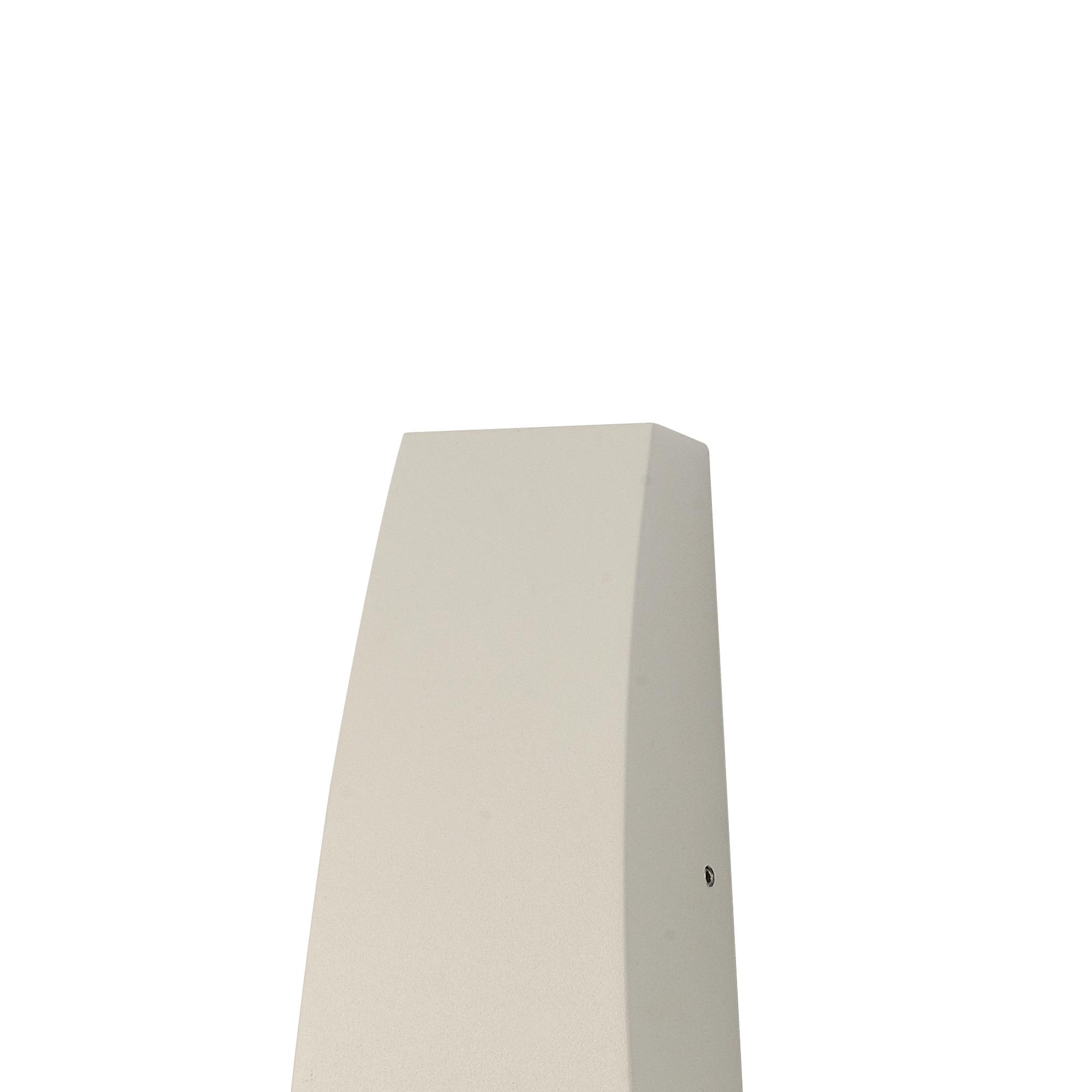 Jackson Wall Lamp, 6W LED, 3000K, 420lm, IP54, Sand White, 3yrs Warranty