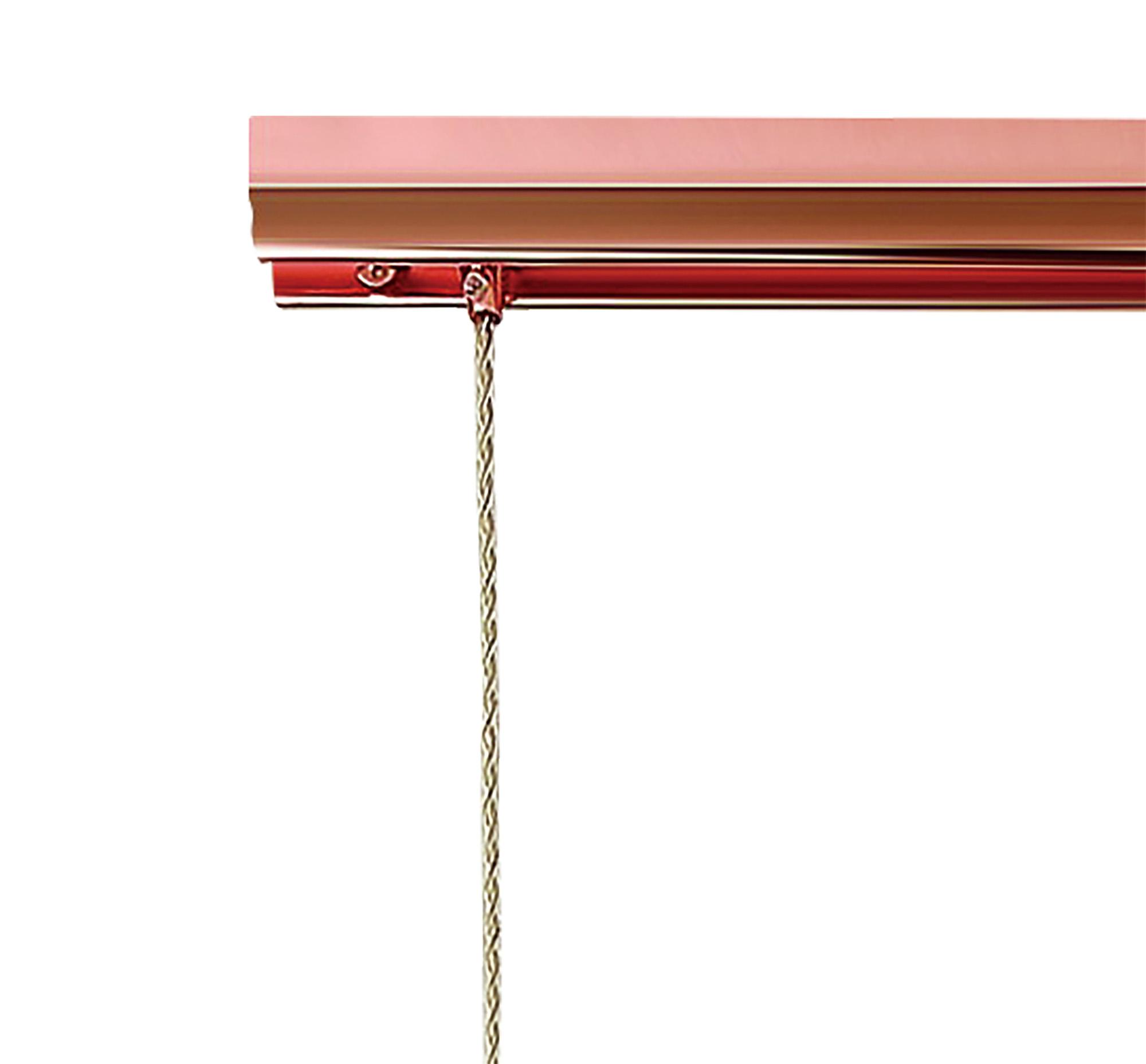 Khalifa Linear Pendant 3 Light GU10 Line Copper