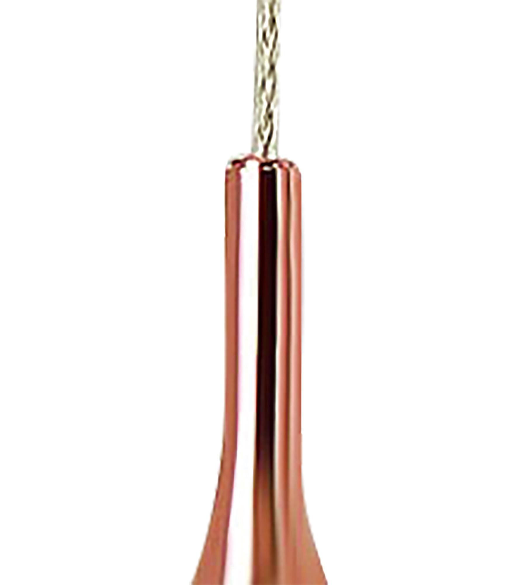Khalifa Linear Pendant 3 Light GU10 Line Copper