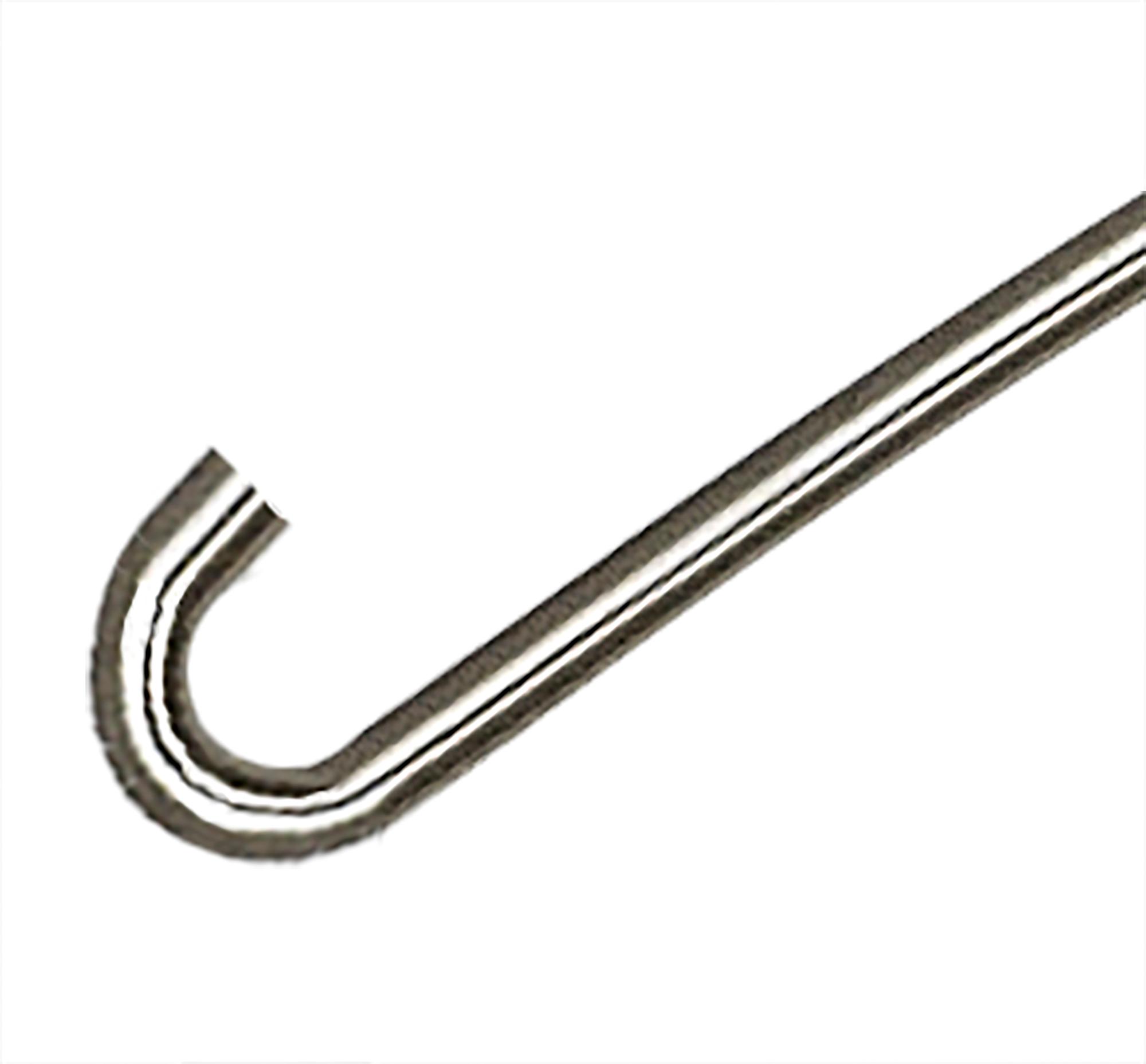 Kinke Long Reach Floor Stand With Hook, Stainless Steel/Black Marble, 2.5kg Maximum Load, 2yrs Warranty Item Weight: 15kg