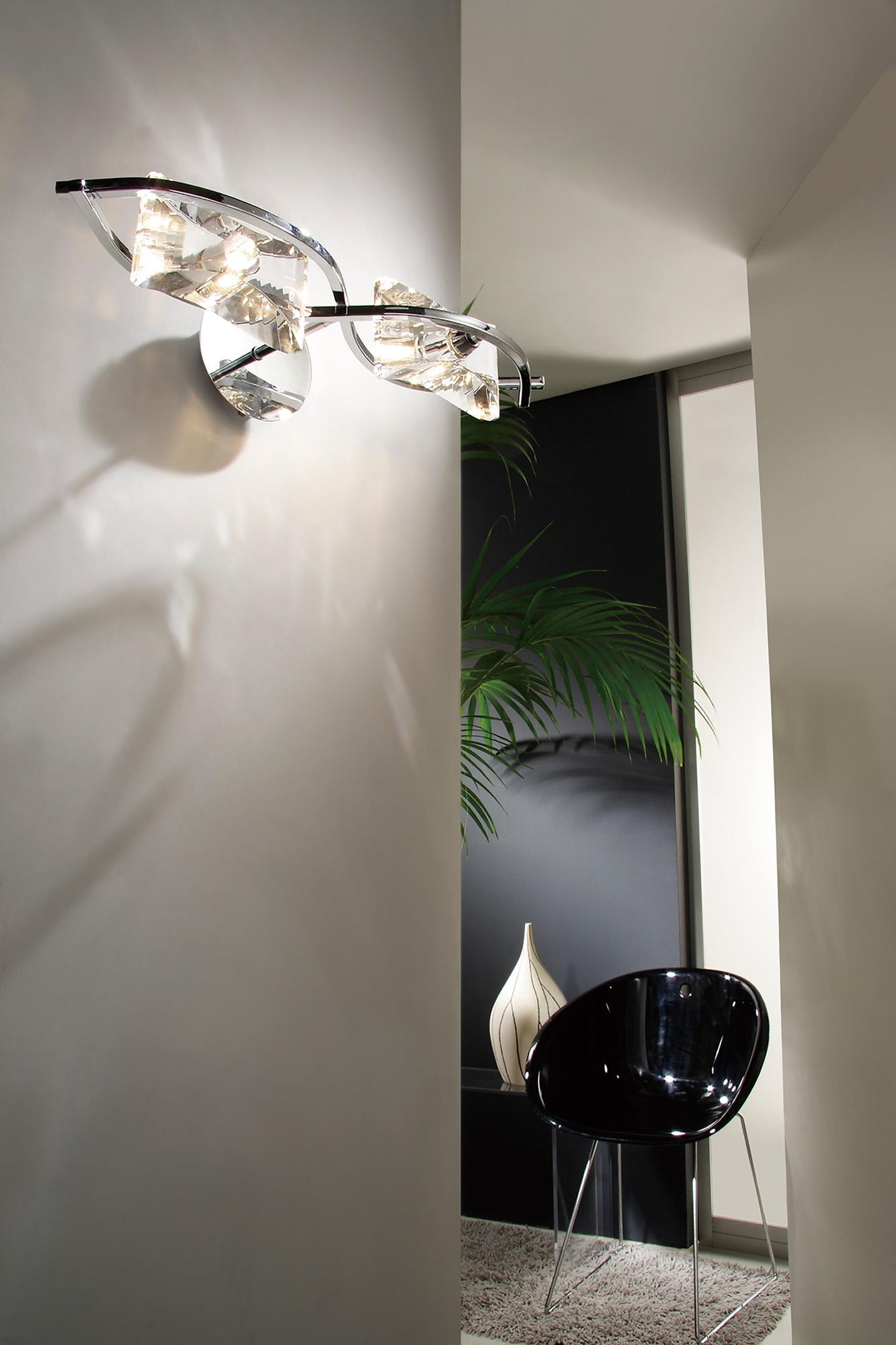 Kromo Wall Lamp Switched