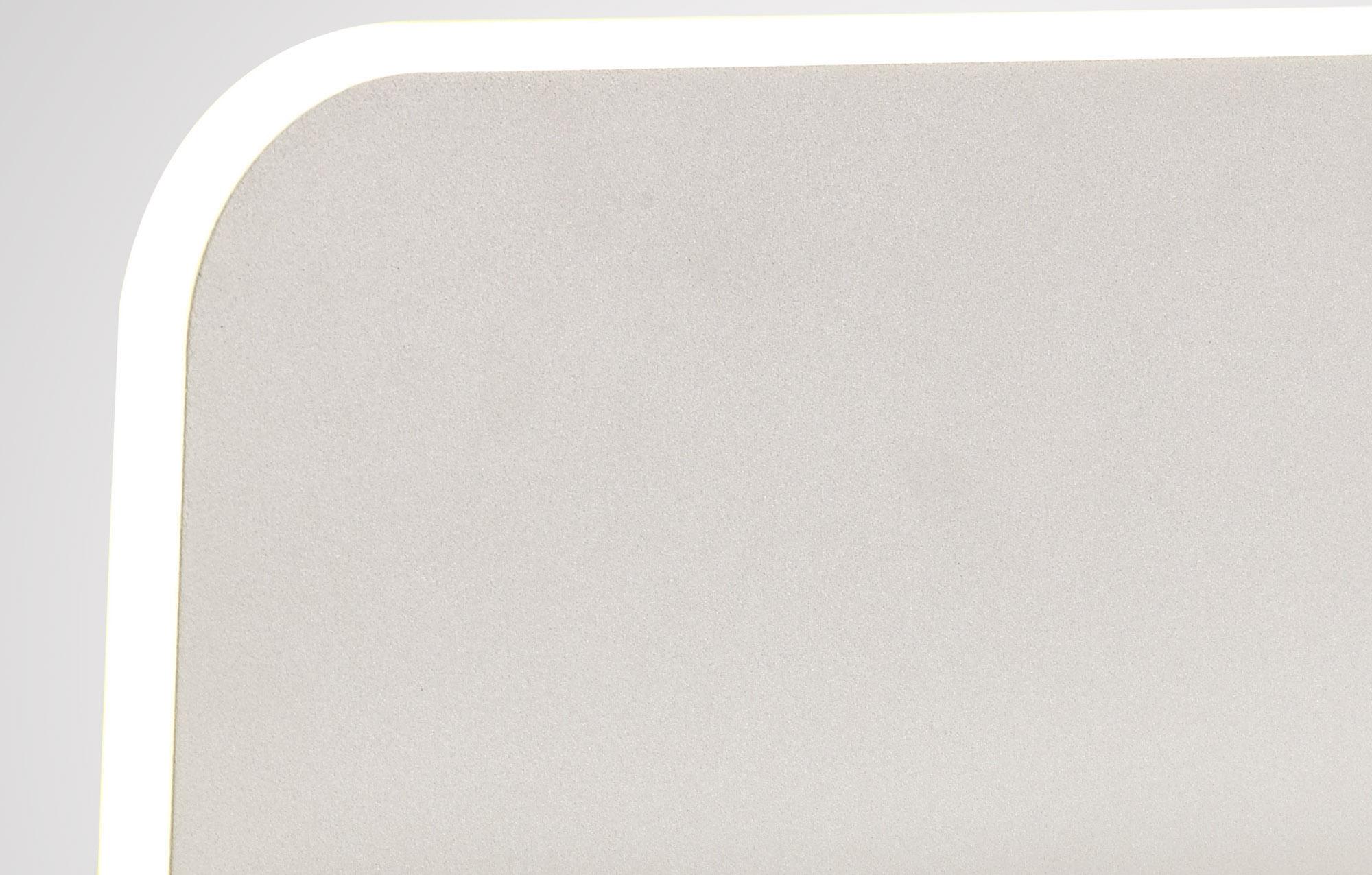 Lanzarote Wall Lamp Shelf With USB Sockets, 18W LED, 3000K, 1400lm, Matt White, 3yrs Warranty