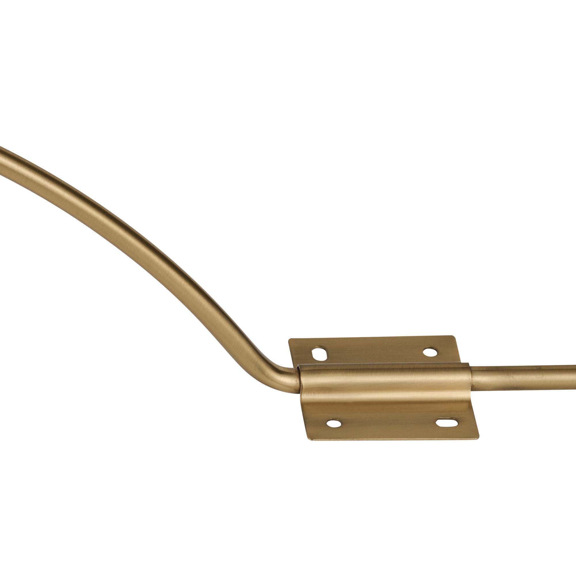 Lex (Set Of 2) Type B Over Cabinet 1 Light GU10 With Adjustable Head And 2m Cable (No Plug) Brass