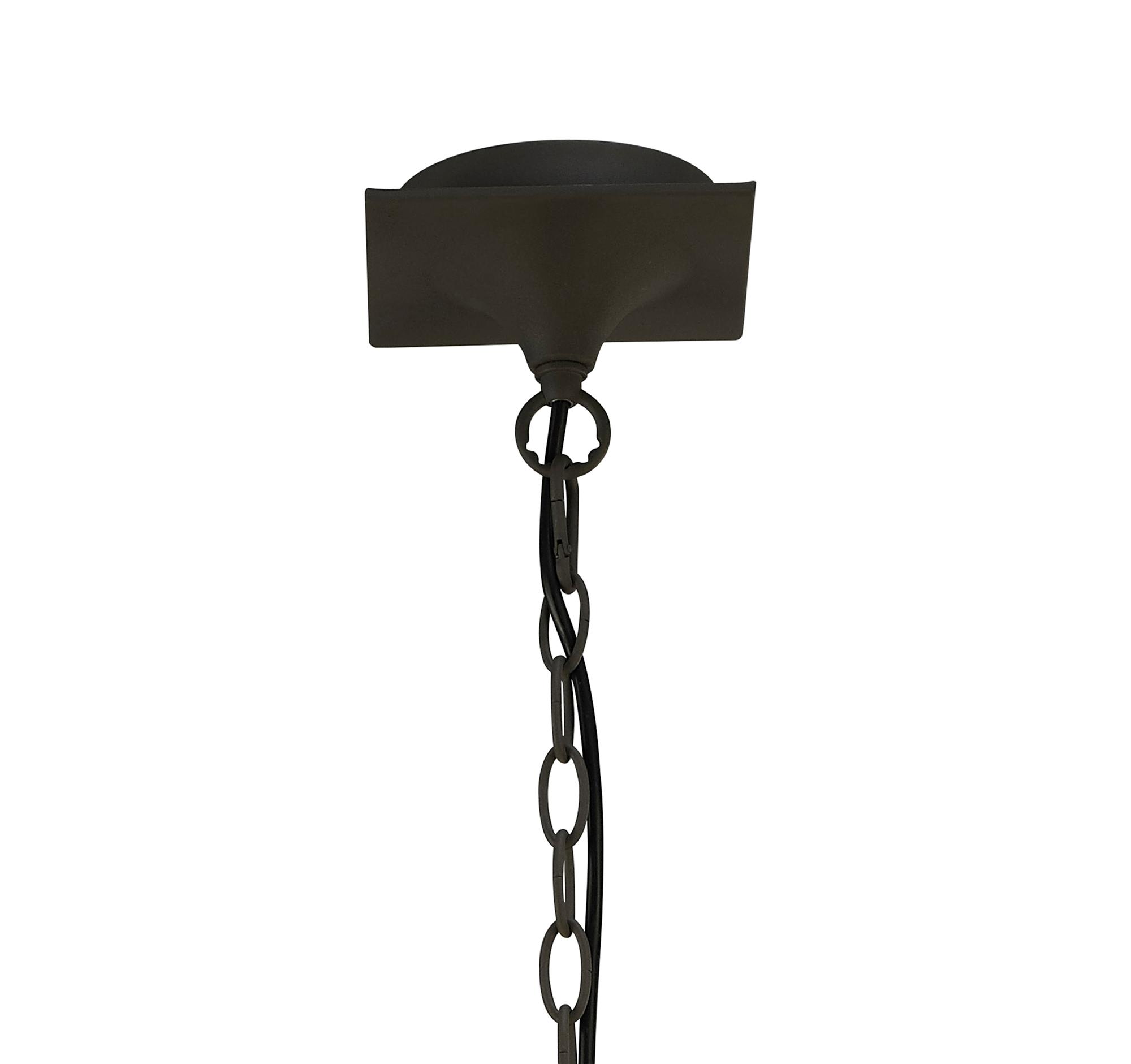 Lua Pendant 3 Arm Light E27, Ash Grey With Ash Grey Shades
