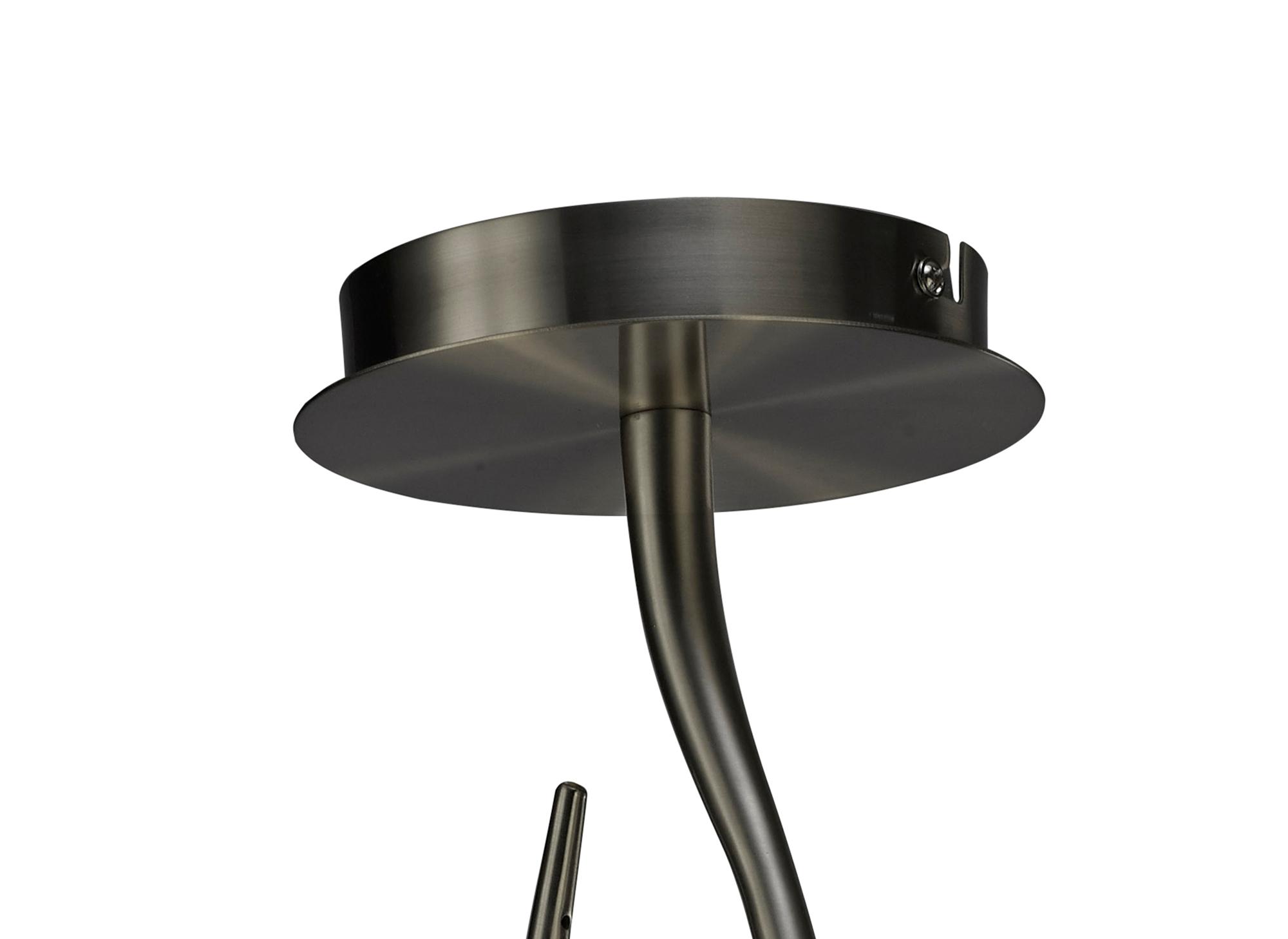 Lua Oval Semi Flush