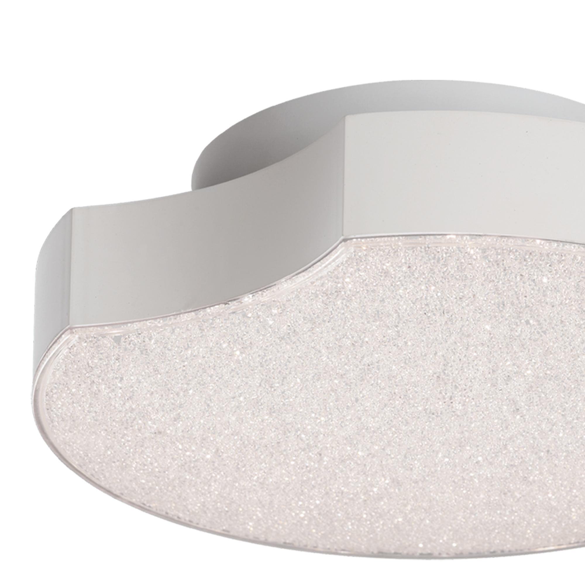Lunas Flush Ceiling / Wall Light 25cm Diameter 14W LED 3000K, 720lm, White, 3yrs Warranty