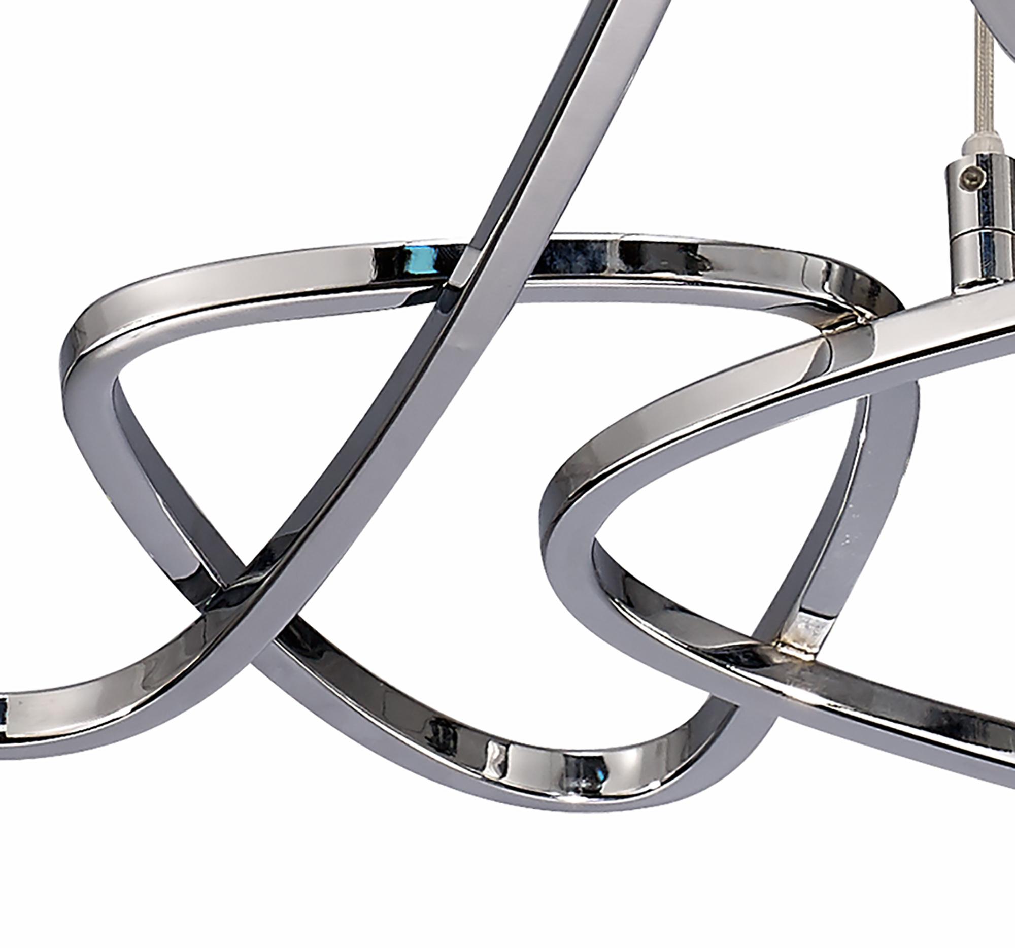 Lux Pendant 5 Light G9, Polished Chrome
