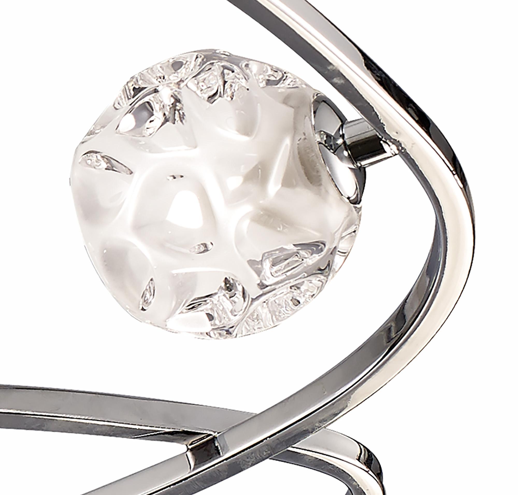Lux Pendant 5 Light G9, Polished Chrome