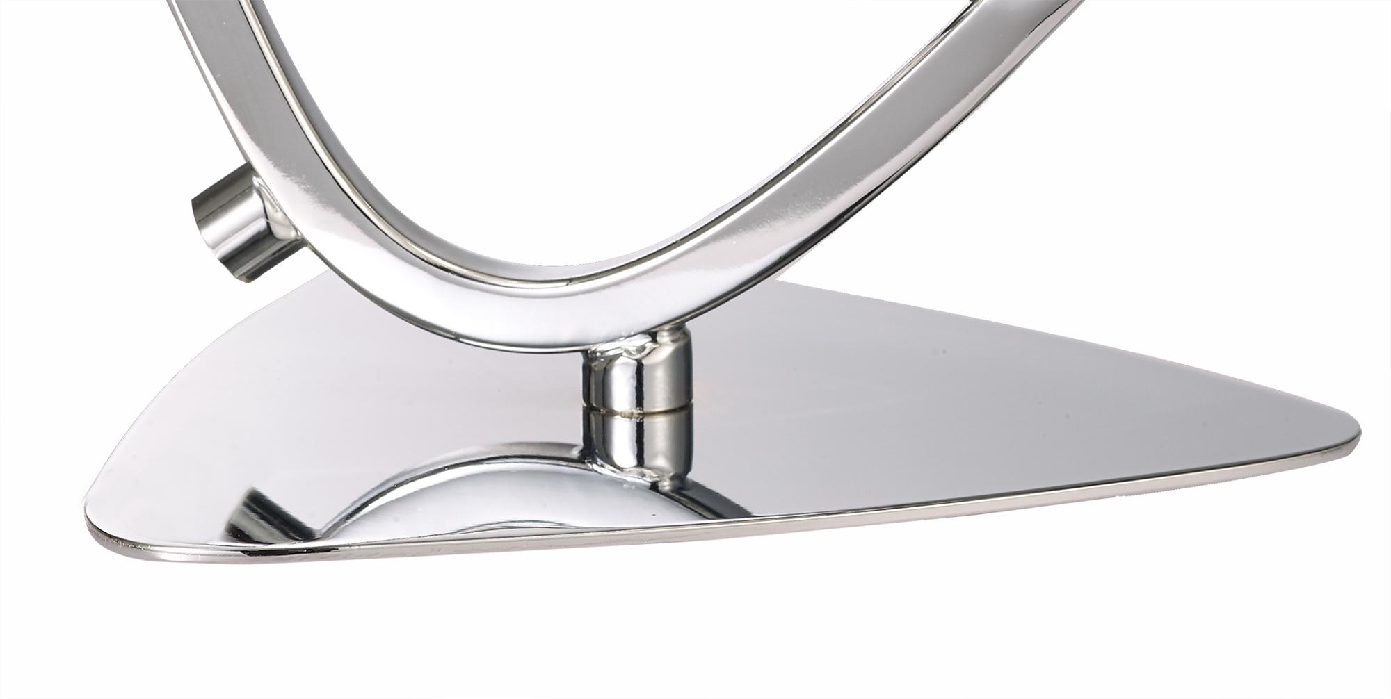 Lux Table Lamp 1 Light G9, Polished Chrome