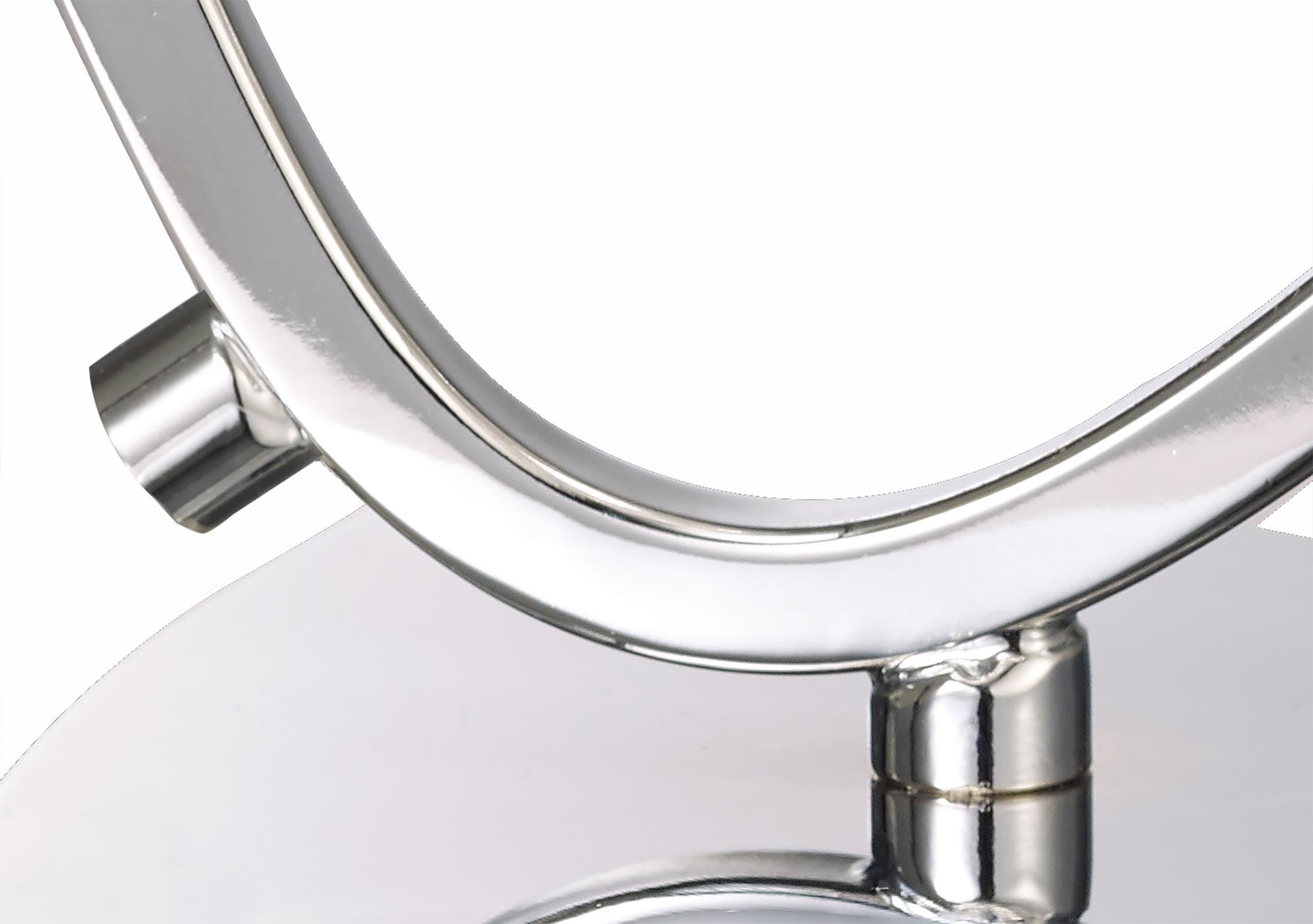 Lux Table Lamp 1 Light G9, Polished Chrome
