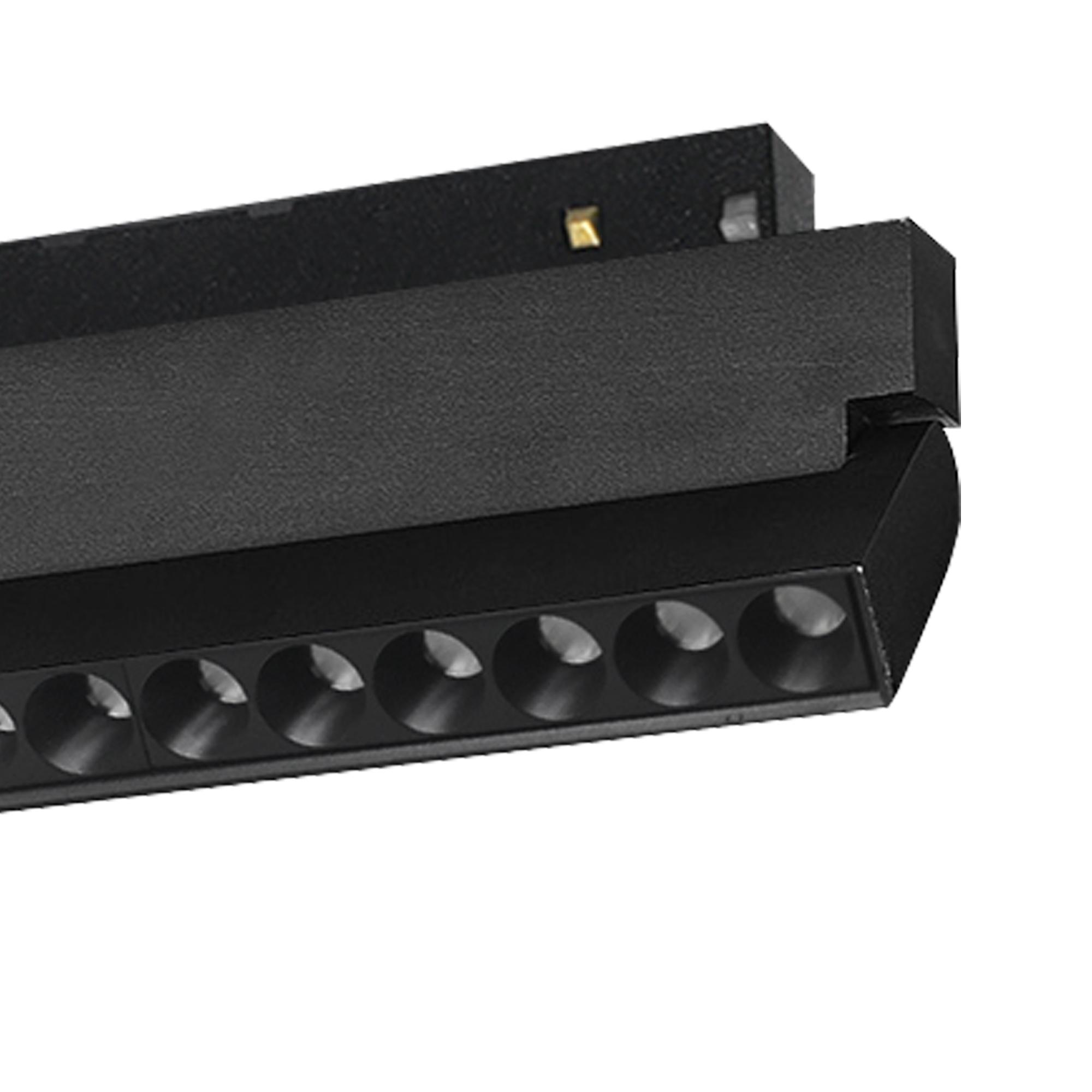 Magneto Linear Spotlight, 250mm, 20W LED, 3000K, 1600lm, Black, 3yrs Warranty