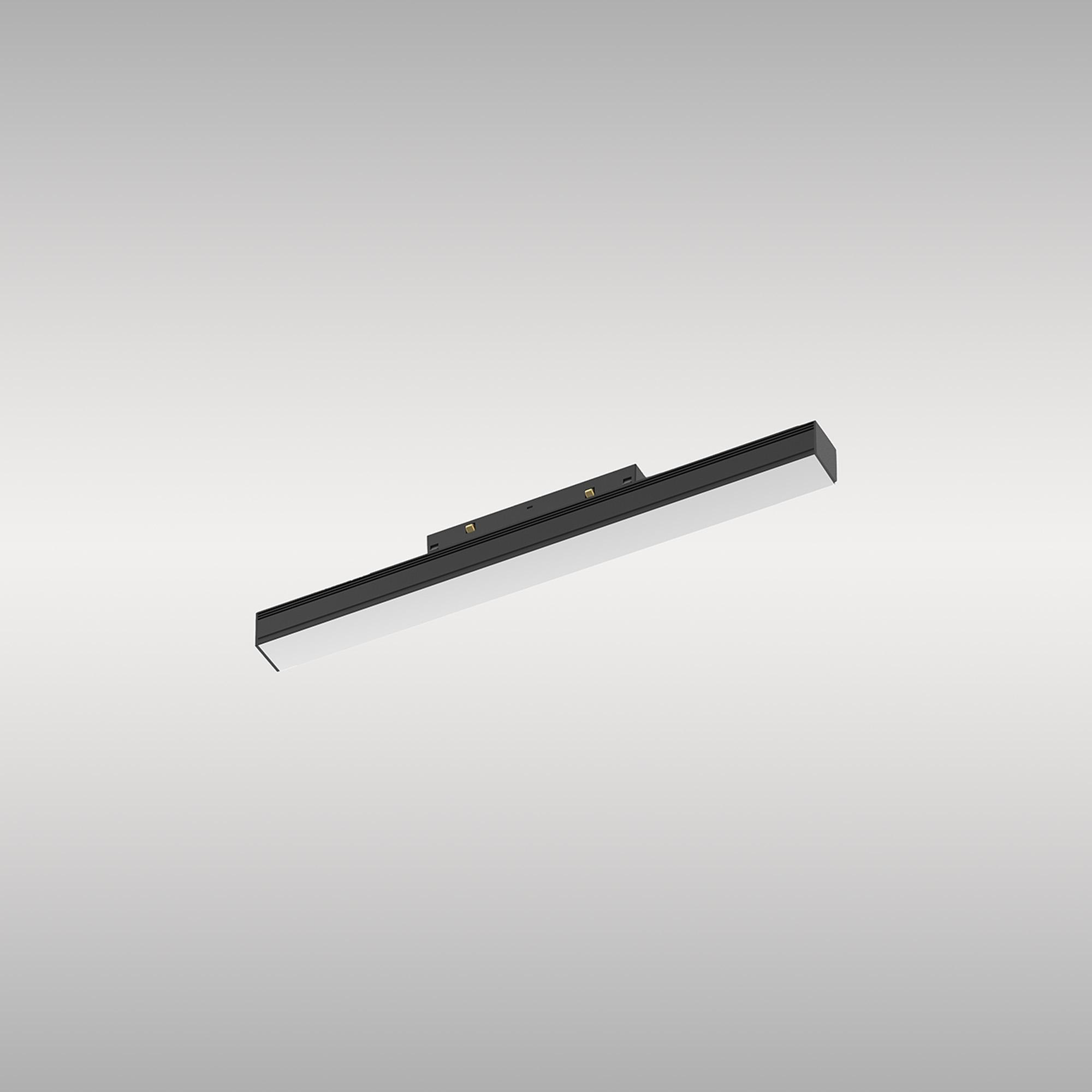 Magneto Linear Light Diffuser Triac Dimmable, 600mm, 16W LED, 3000K, 1280lm. Black, 3yrs Warranty