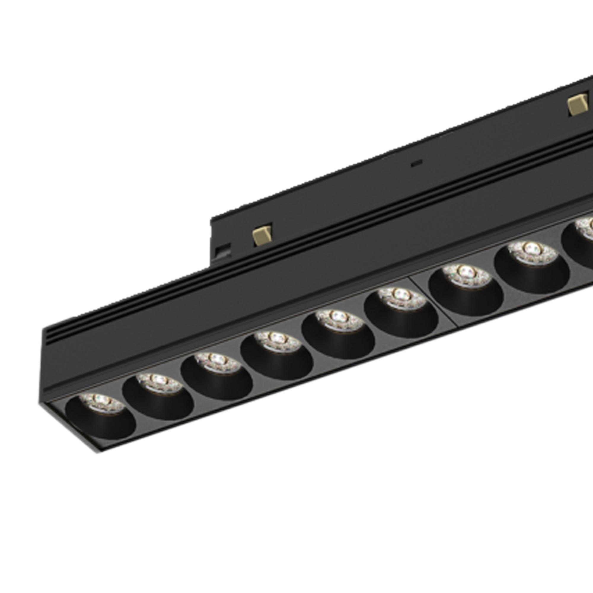 Magneto Linear Light COB Triac Dimmable, 250mm, 12W LED, 3000K, 960lm, Black, 3yrs Warranty