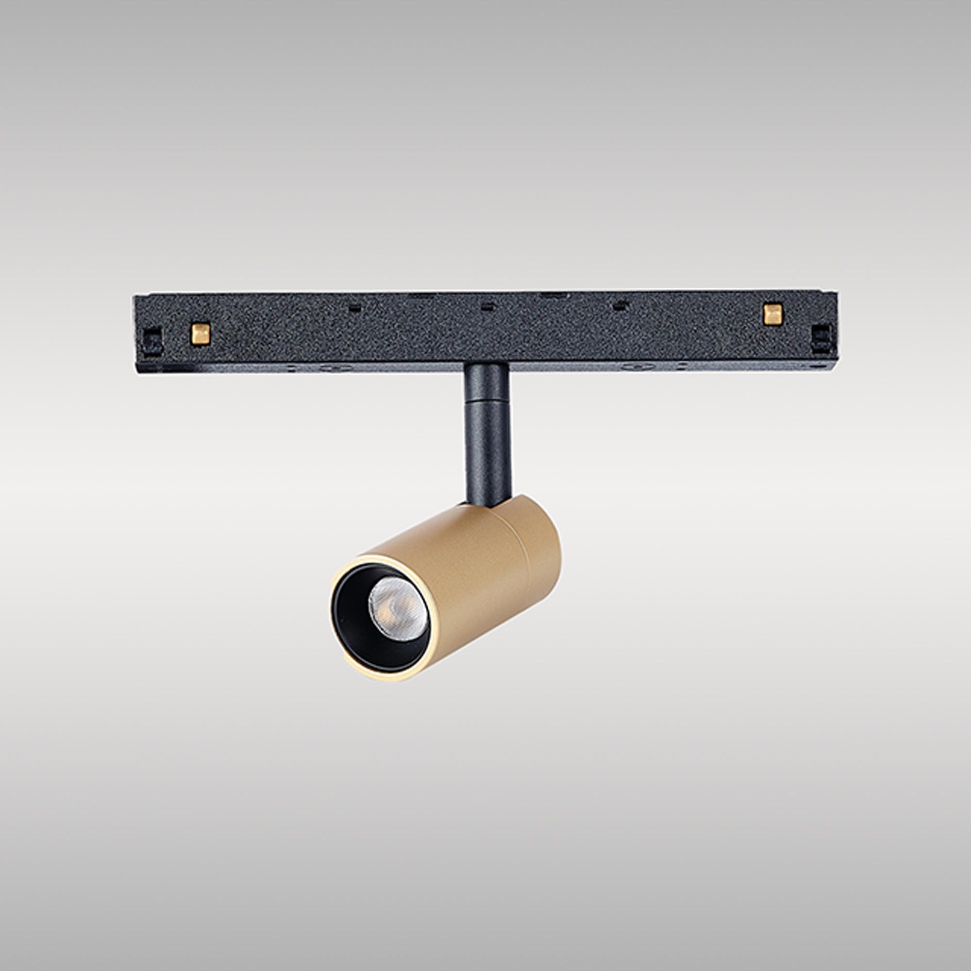 Magneto Spotlight Triac Dimmable, 5W LED, 3000K, 400lm, Gold/Black, 3yrs Warranty