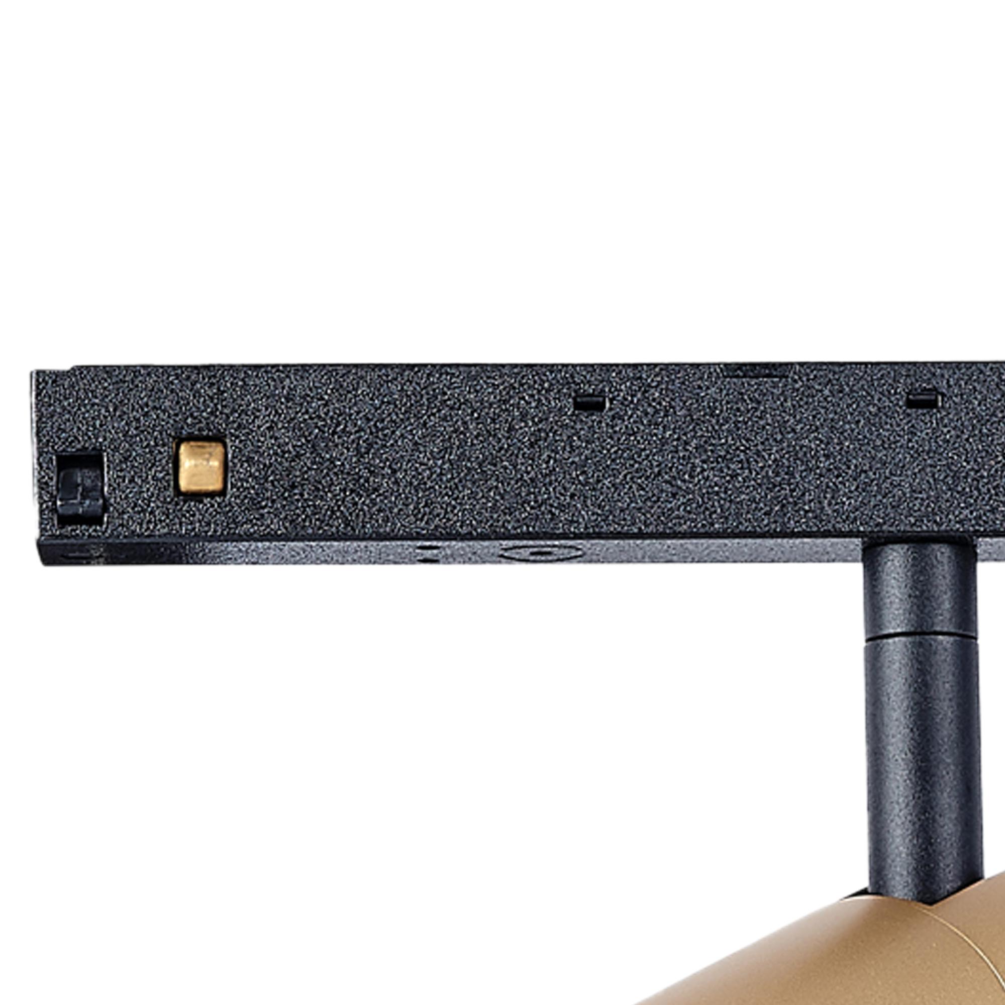 Magneto Spotlight Triac Dimmable, 5W LED, 3000K, 400lm, Gold/Black, 3yrs Warranty