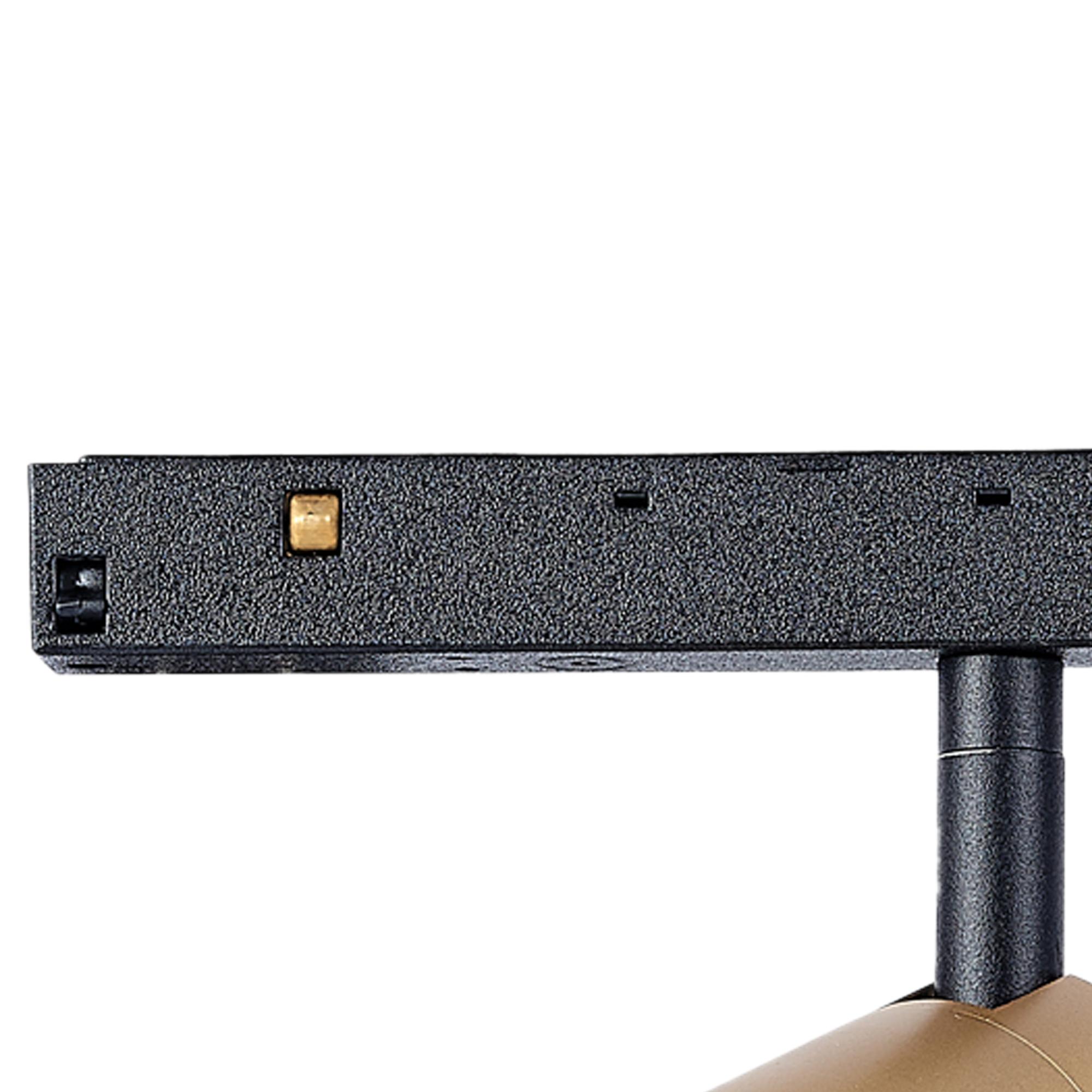 Magneto Spotlight Triac Dimmable, 7W LED, 3000K, 560lm, Gold/Black, 3yrs Warranty