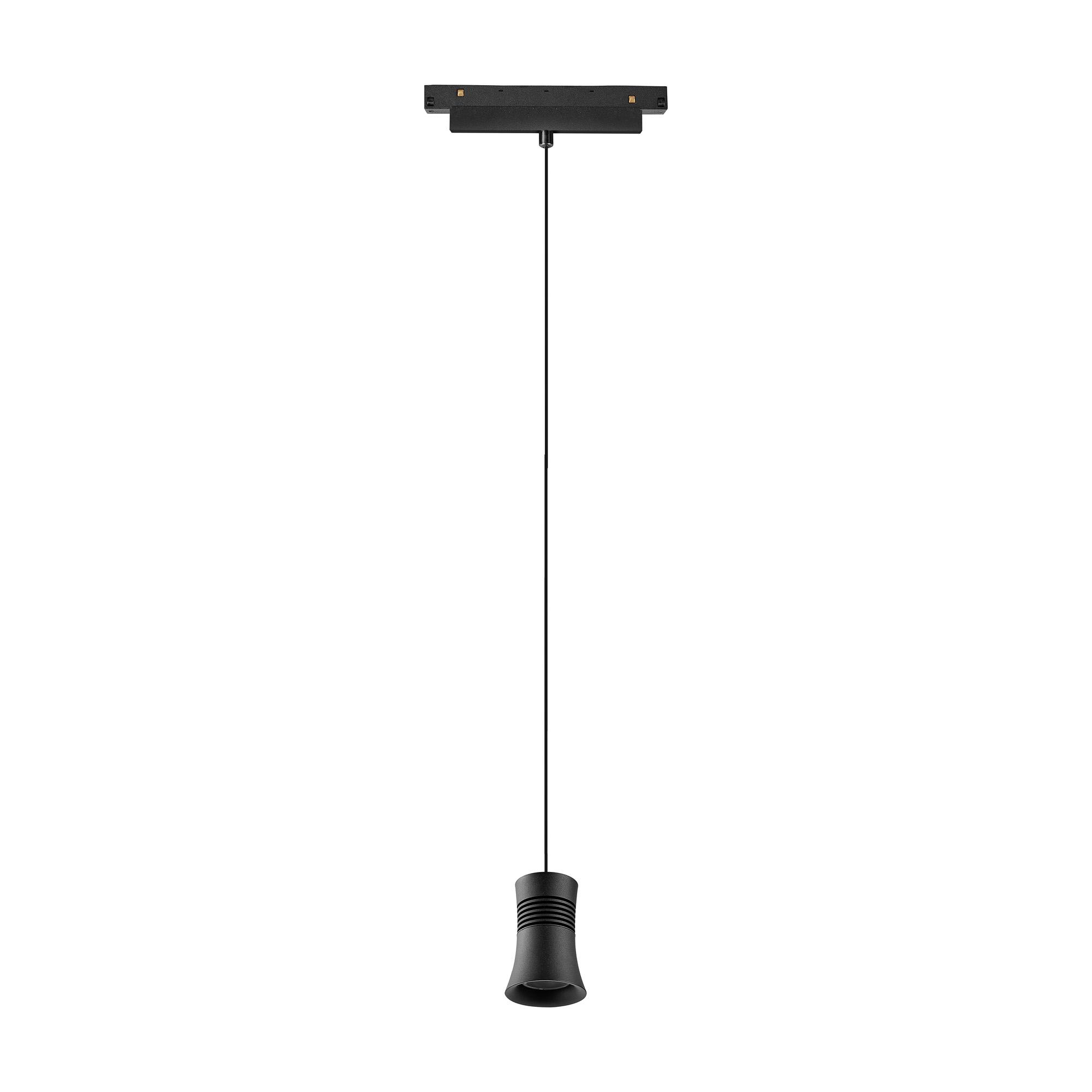 Magneto Track Cone Pendant, 12W LED, 3000K, 950lm, Black, 3yrs Warranty