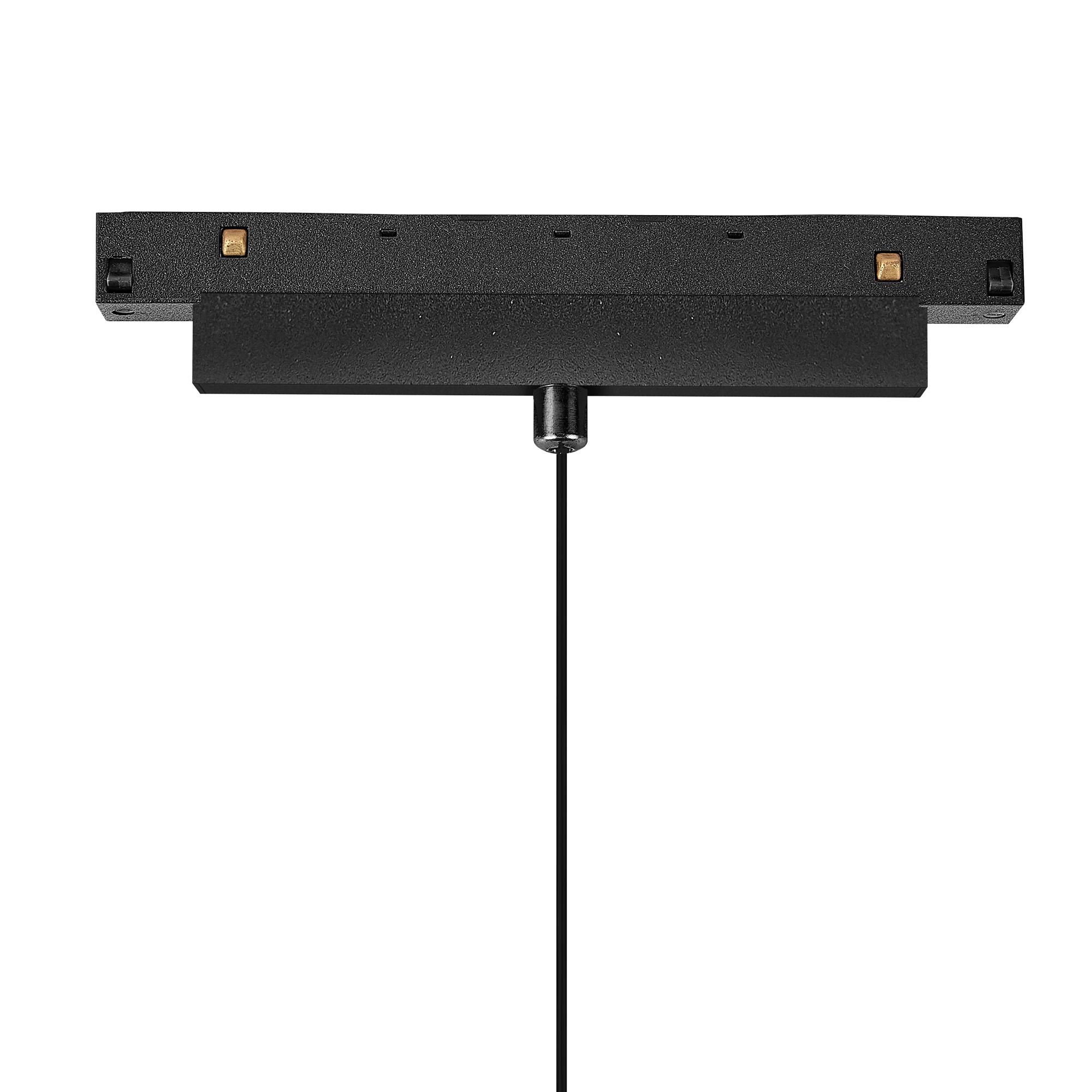 Magneto Track Cone Pendant, 12W LED, 4000K, 1000lm, Black, 3yrs Warranty
