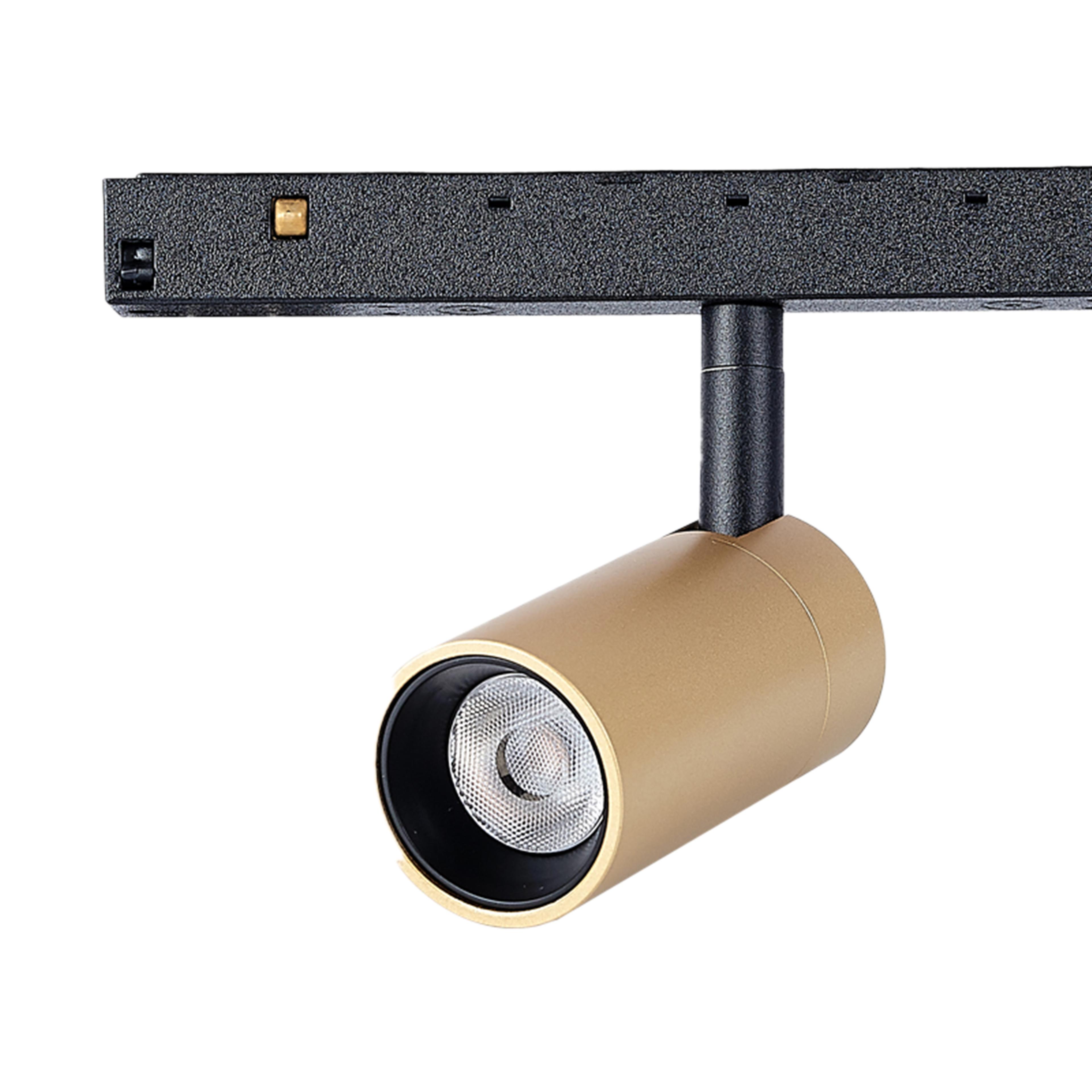 Magneto Spotlight Triac Dimmable, 7W LED, 2700K, 560lm, Gold/Black, 3yrs Warranty