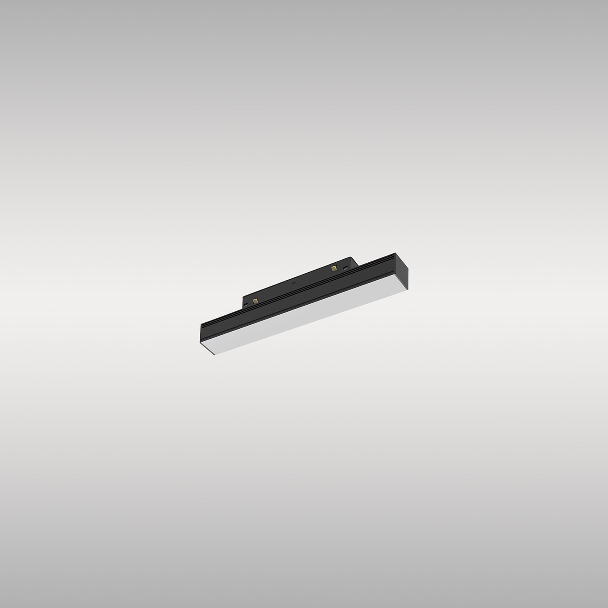 Magneto Linear Light Diffuser Triac Dimmable, 300mm, 8W LED, 2700K, 640lm, Black, 3yrs Warranty