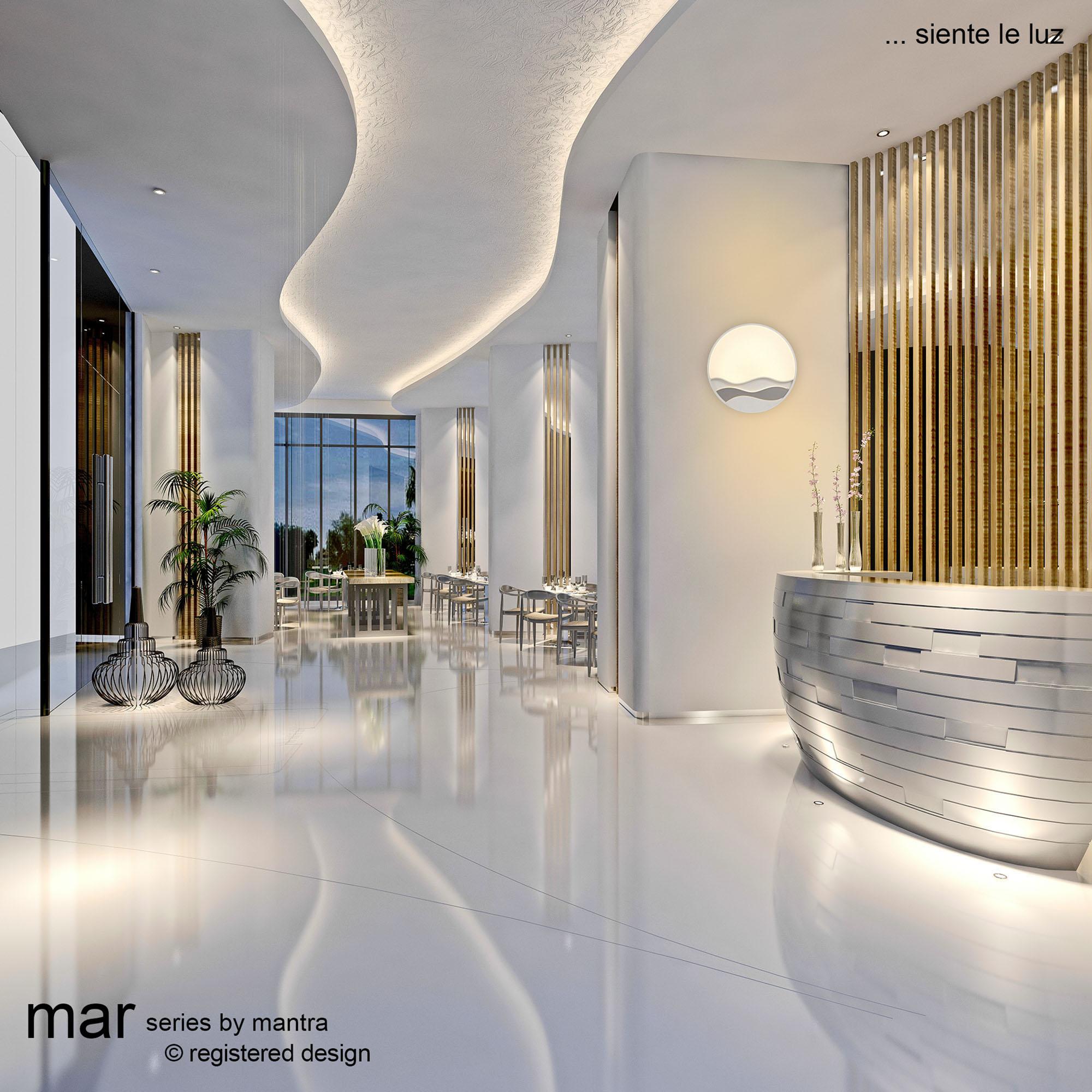 Mar Ceiling 44cm Round 24W LED 3000-6000K Tuneable, 950lm, Remote Control White, 3yrs Warranty