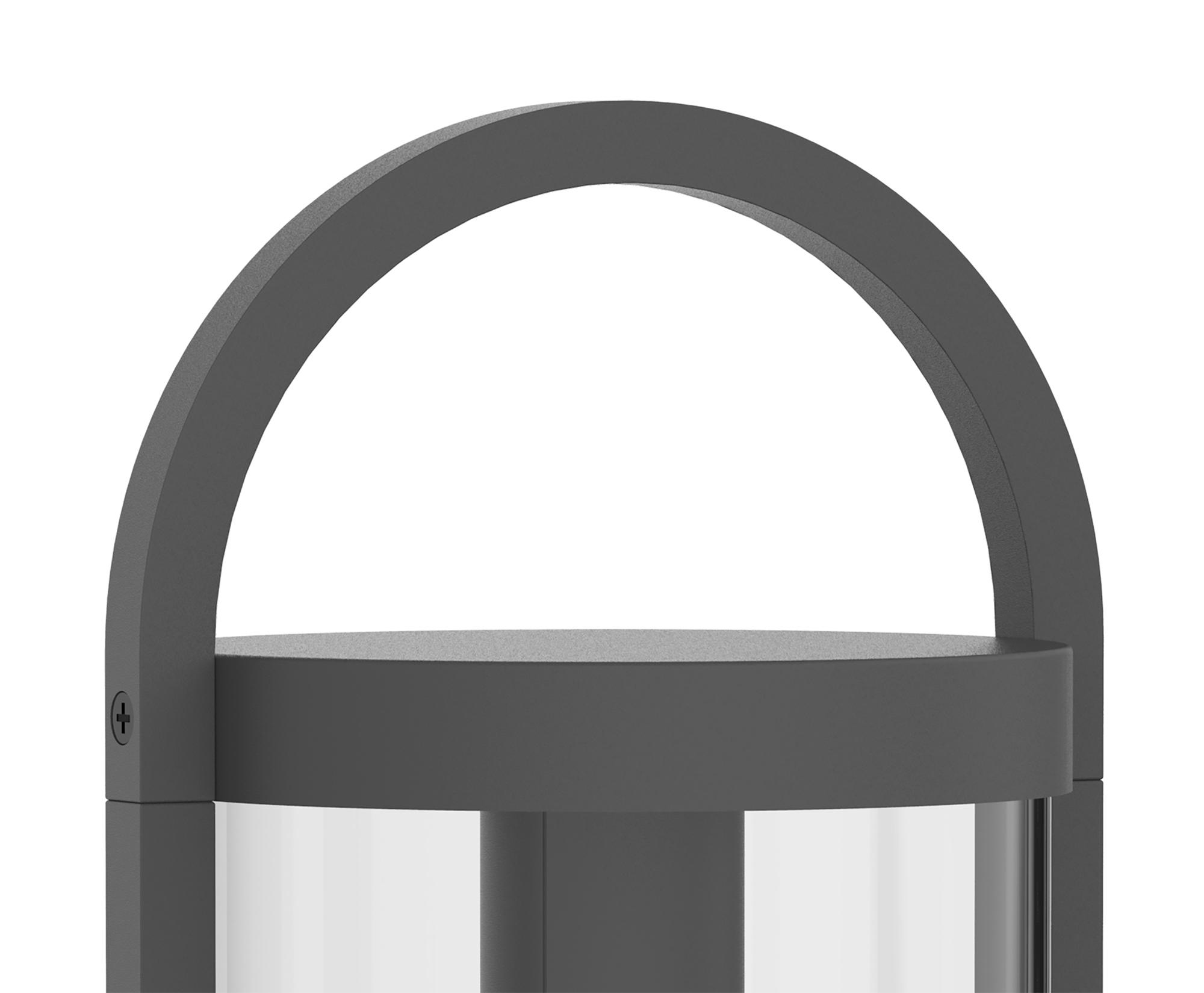 Maya Pedestal Lamp, 1 x E27, IP54, Anthracite, 2yrs Warranty