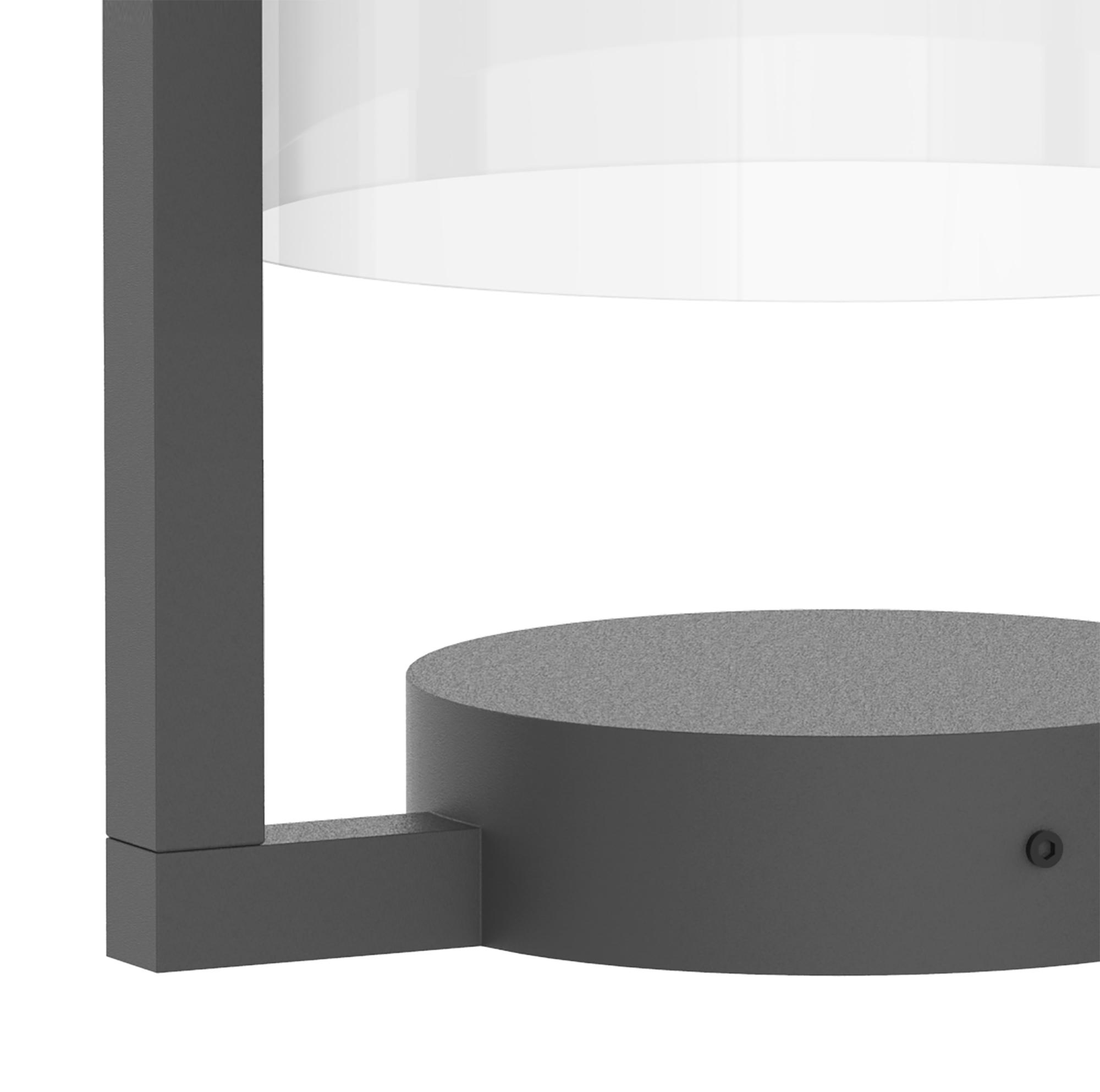 Maya Pedestal Lamp, 1 x E27, IP54, Anthracite, 2yrs Warranty