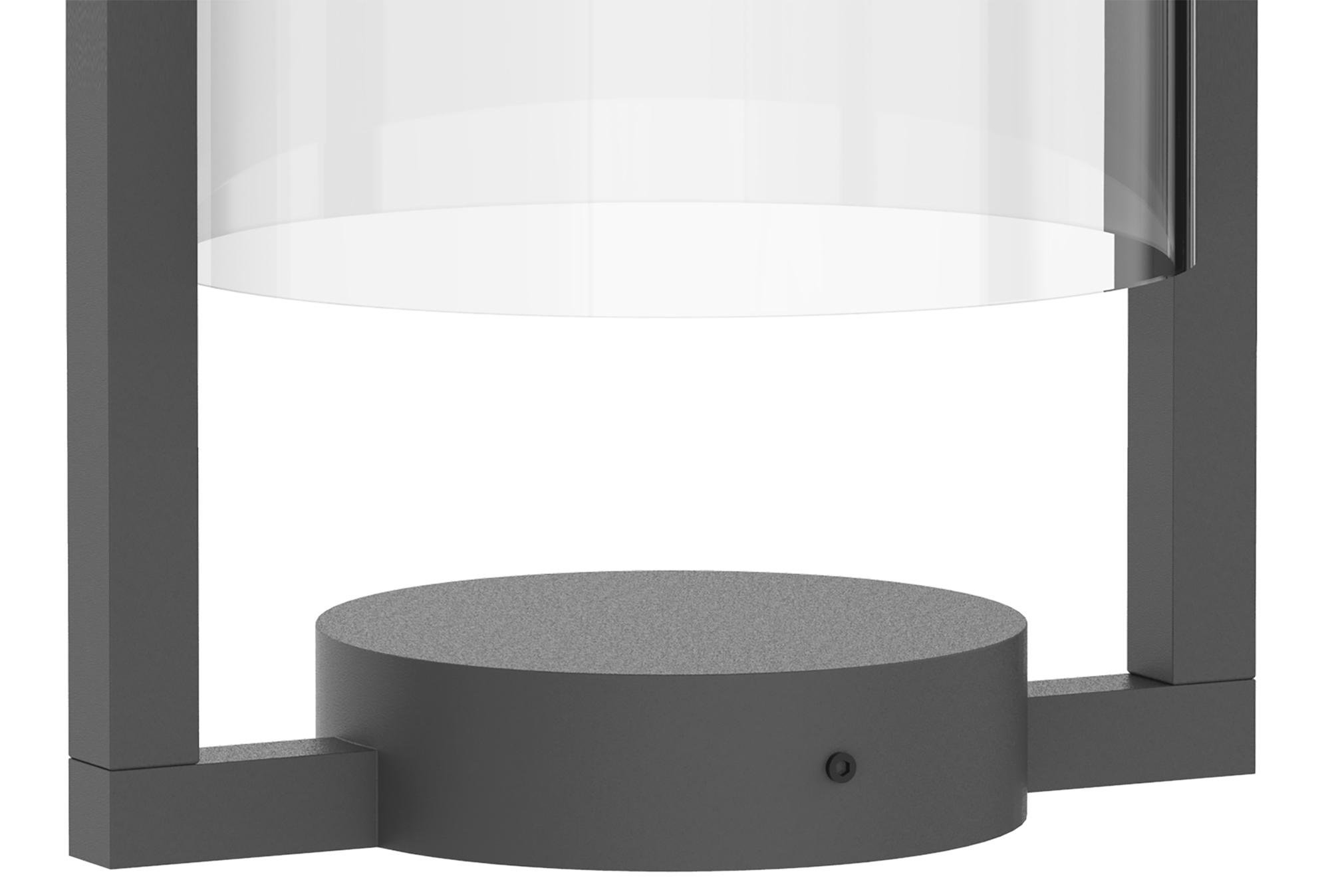 Maya Pedestal Lamp, 1 x E27, IP54, Anthracite, 2yrs Warranty