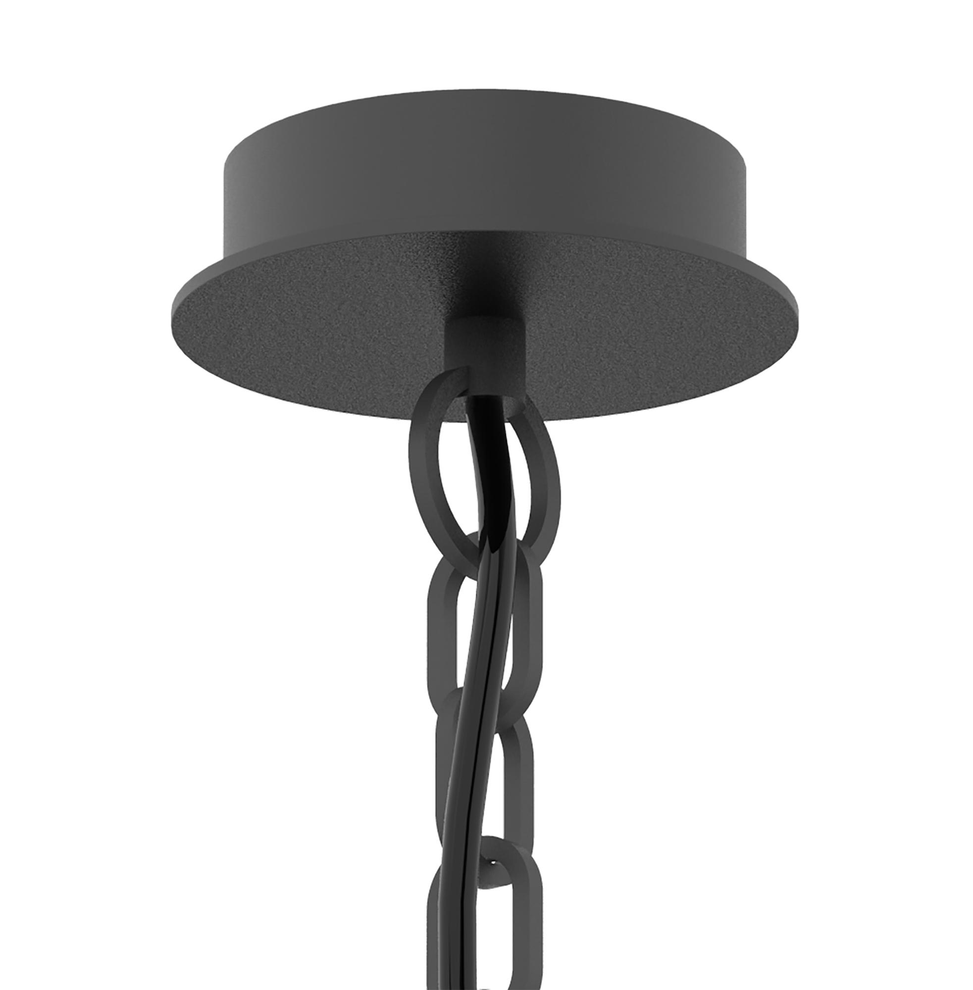 Maya 17.5cm Pendant, 1 x E27, IP54, Anthracite, 2yrs Warranty