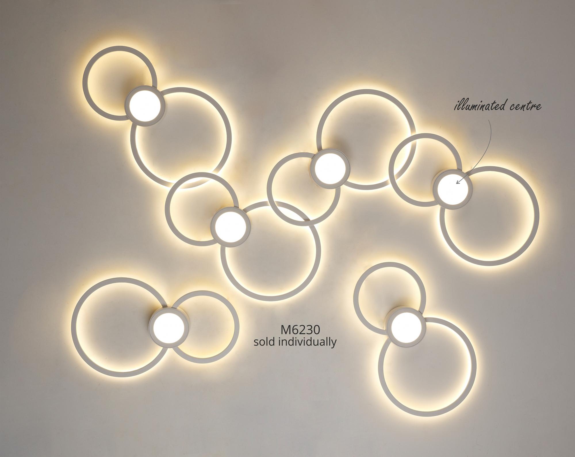 Mural Wall Lamp Circles