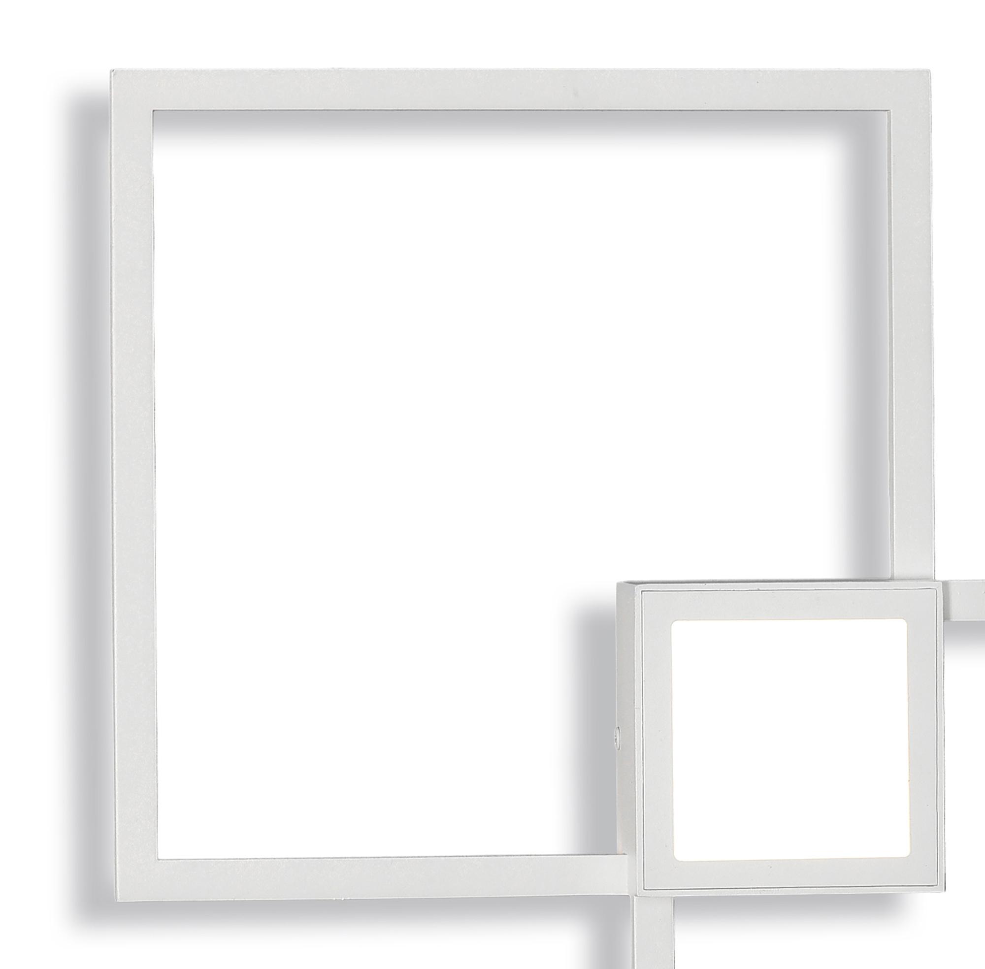 Mural Wall Lamp, Dimmable, 48W LED, 3000K, 3600lm, White, 3yrs Warranty